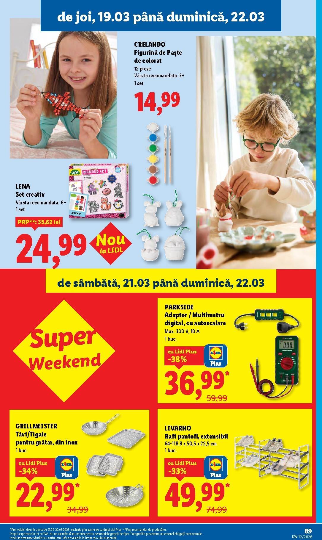 lidl - Catalog Lidl online – oferte valabile din 16.03.2026 - page: 89