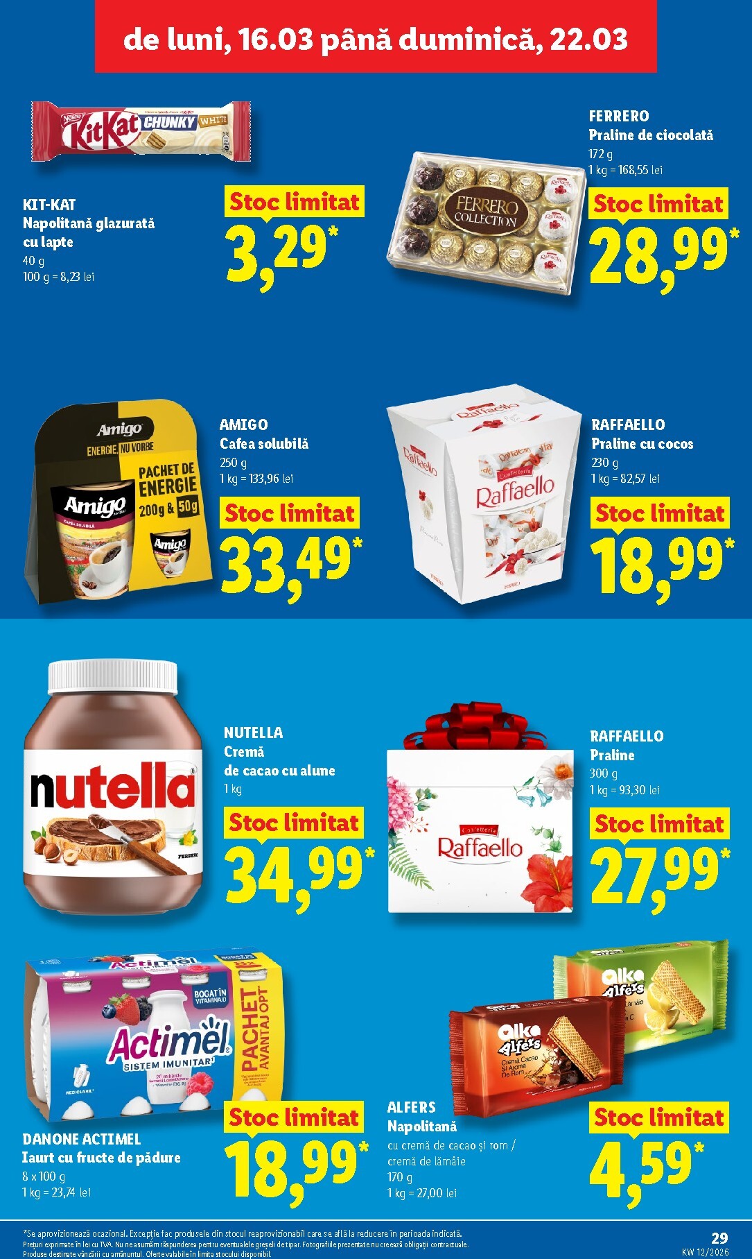 lidl - Catalog Lidl online – oferte valabile din 16.03.2026 - page: 29