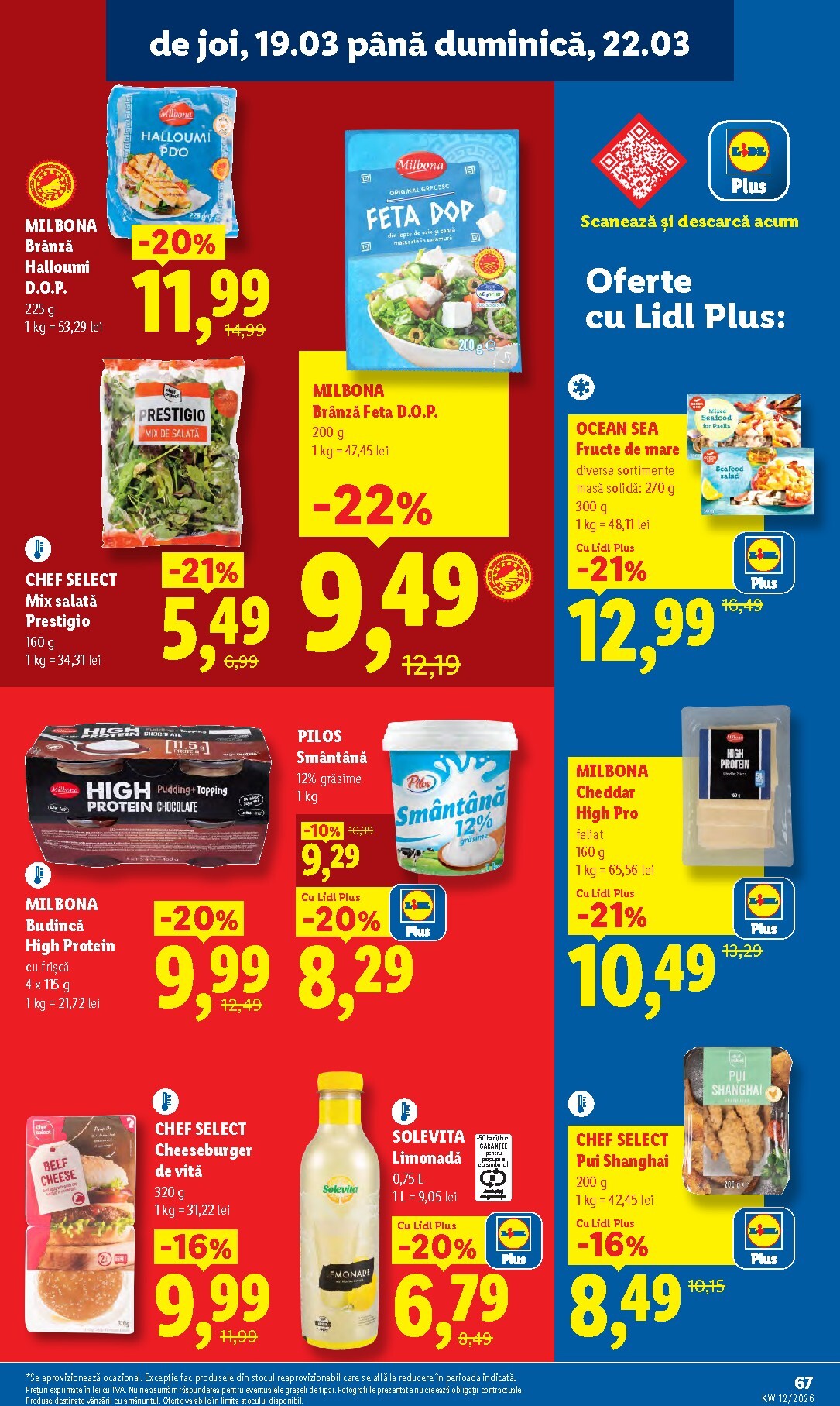 lidl - Catalog Lidl online – oferte valabile din 16.03.2026 - page: 67