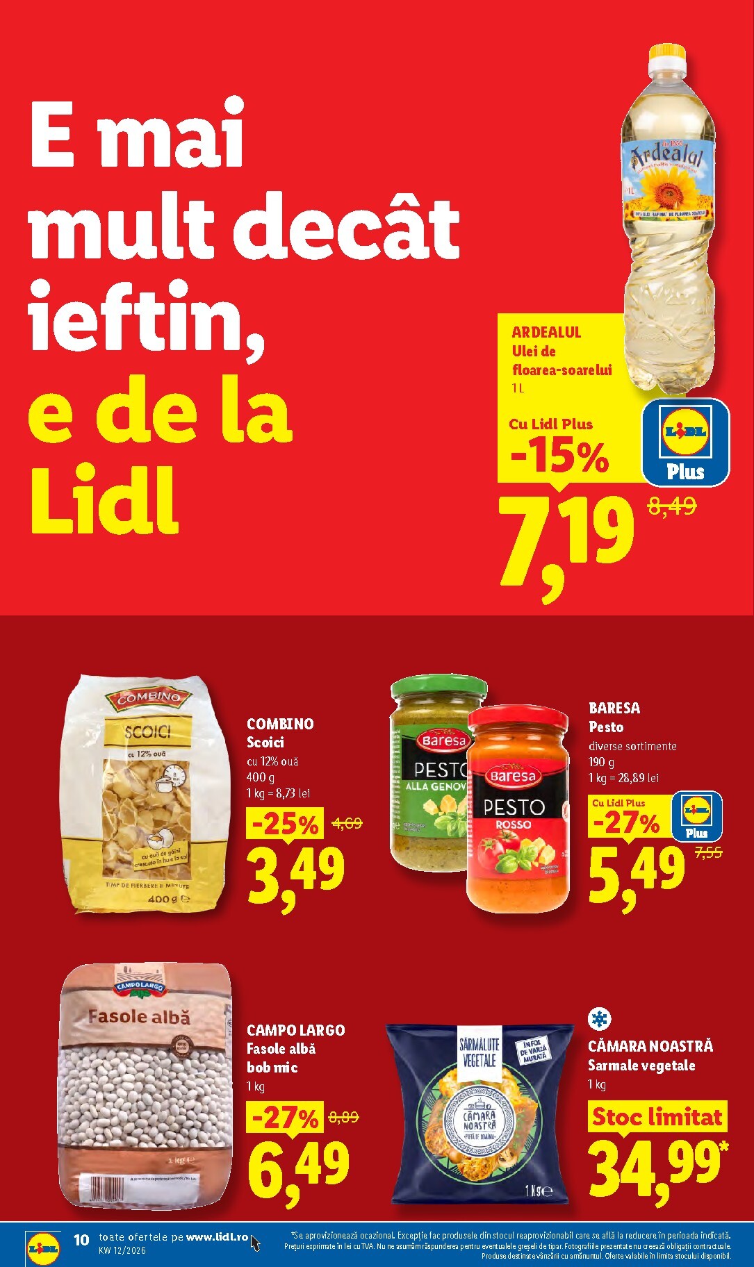 lidl - Catalog Lidl online – oferte valabile din 16.03.2026 - page: 10