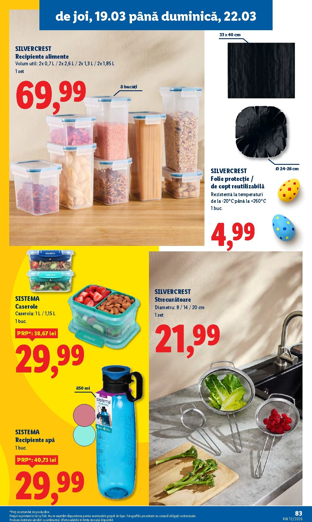 lidl - Catalog Lidl online – oferte valabile din 16.03.2026 - page: 83