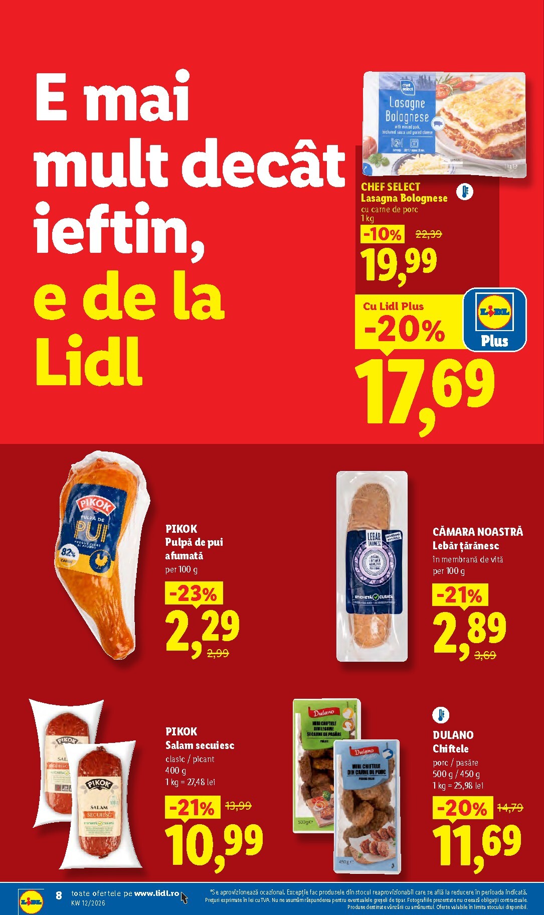 lidl - Catalog Lidl online – oferte valabile din 16.03.2026 - page: 8