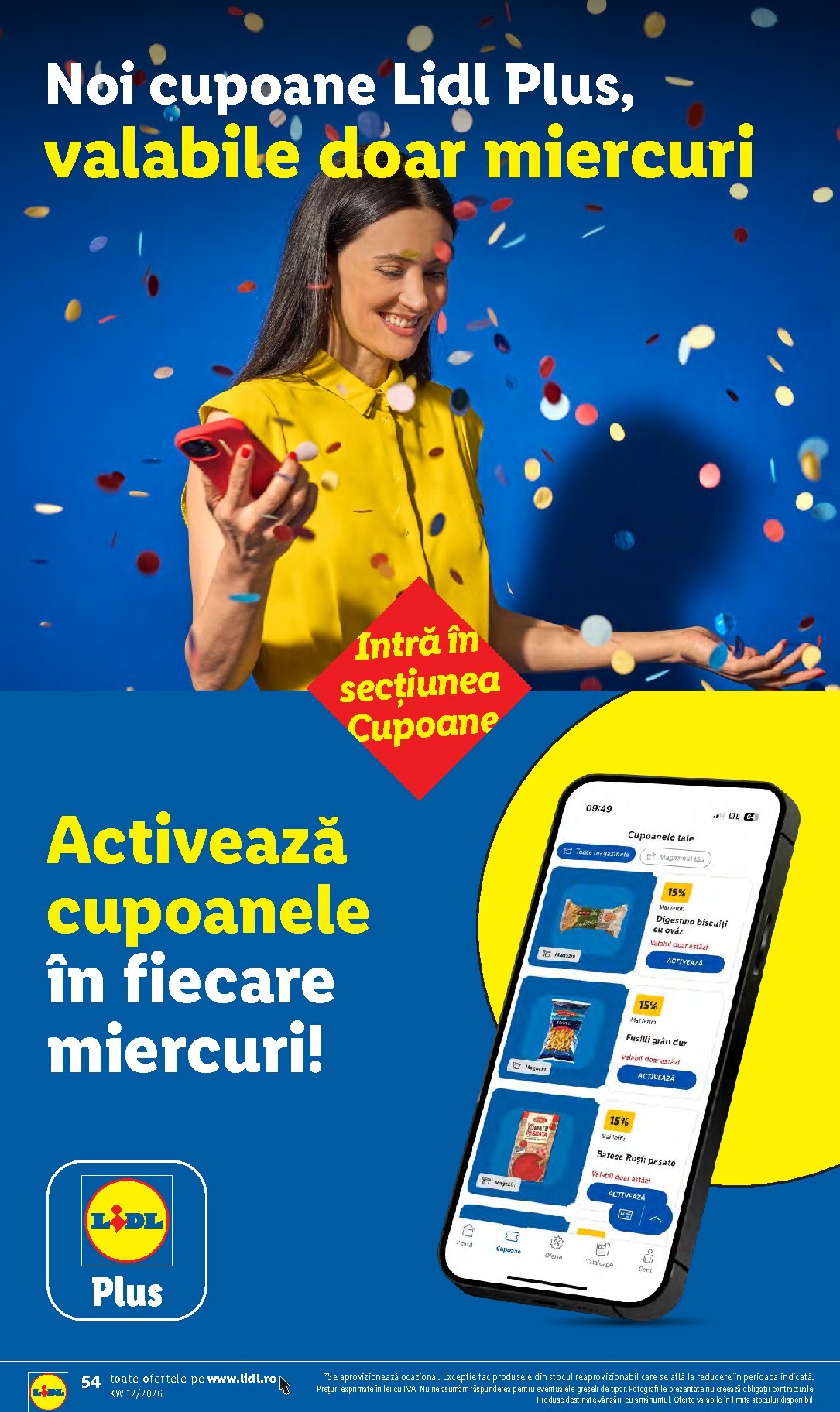 lidl - Catalog Lidl online – oferte valabile din 16.03.2026 - page: 54