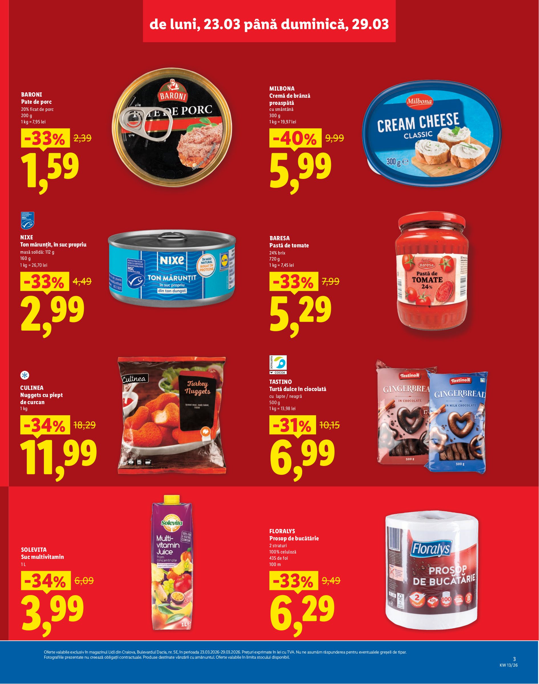 lidl - Catalog Lidl - Craiova online – oferte valabile din 23.03.2026 - page: 3