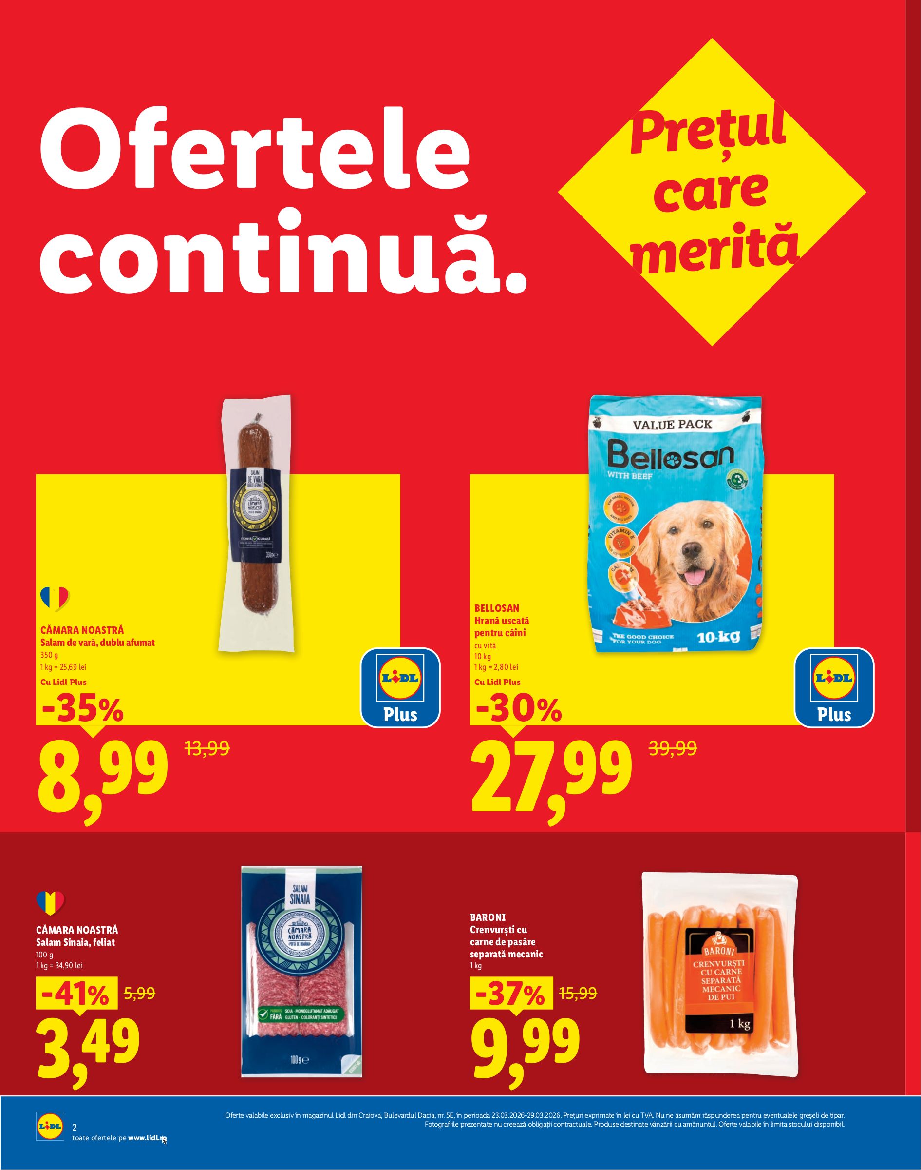 lidl - Catalog Lidl - Craiova online – oferte valabile din 23.03.2026 - page: 2