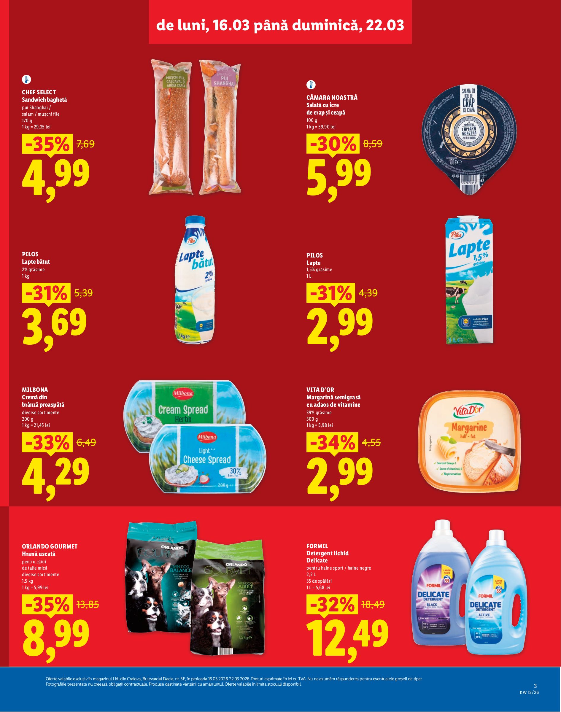 lidl - Catalog Lidl - Craiova online – oferte valabile din 16.03.2026 - page: 3