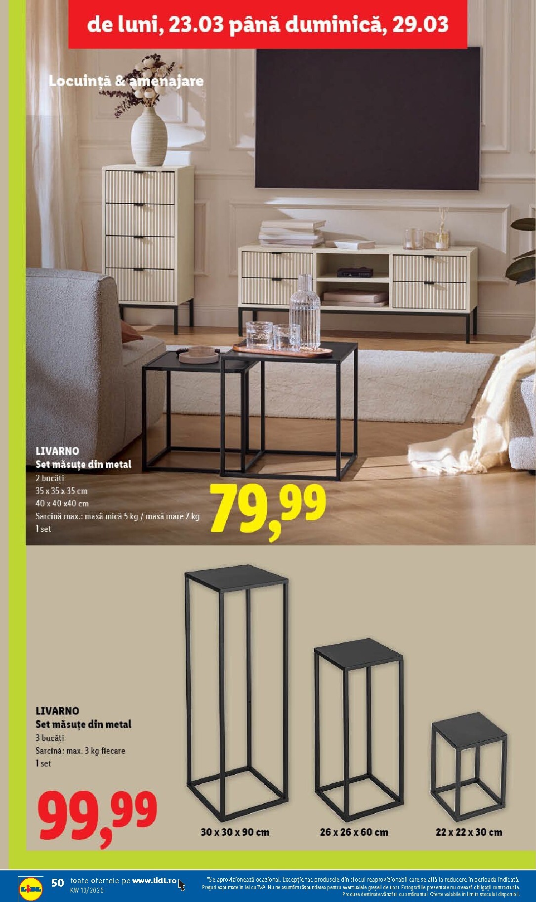 lidl - Catalog Lidl online – oferte valabile din 23.03.2026 - page: 50