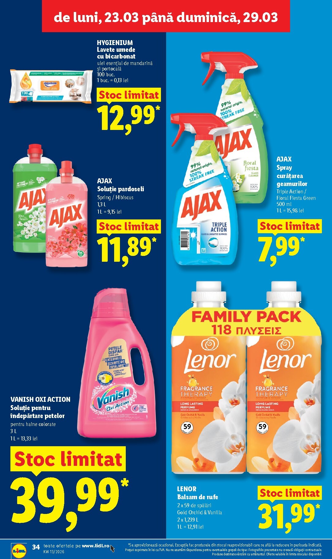 lidl - Catalog Lidl online – oferte valabile din 23.03.2026 - page: 34