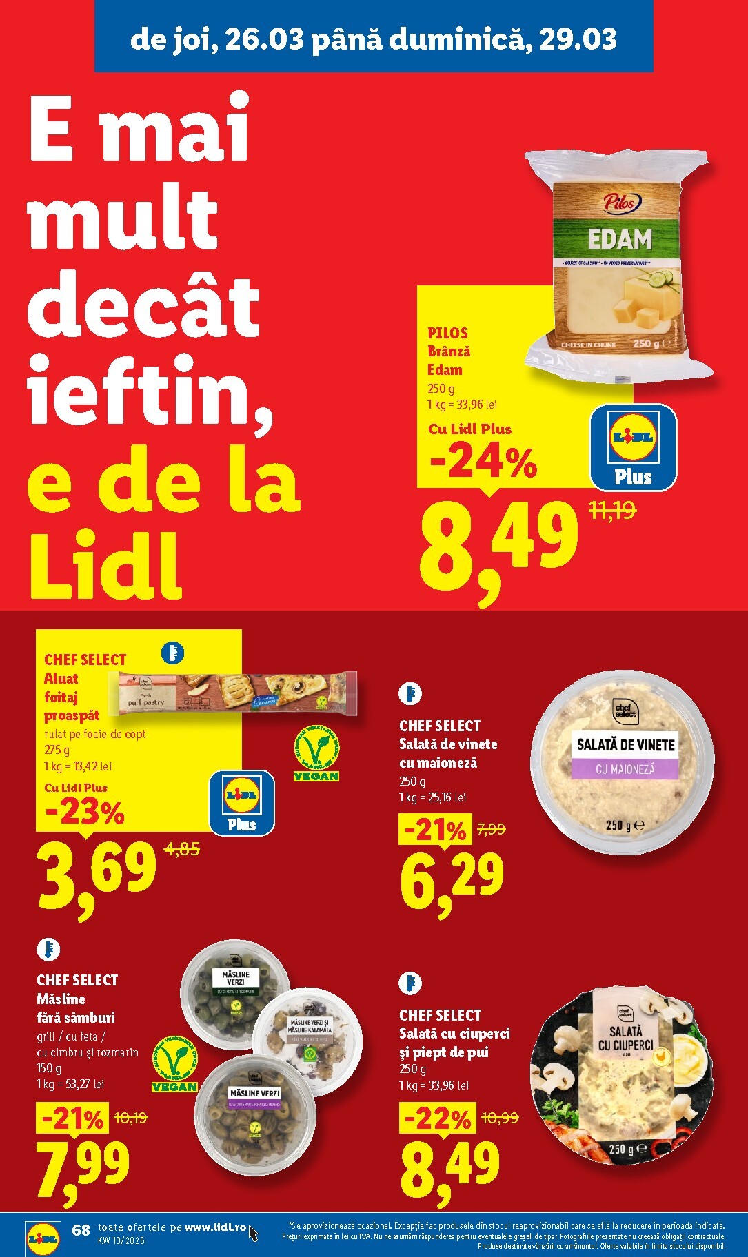 lidl - Catalog Lidl online – oferte valabile din 23.03.2026 - page: 68