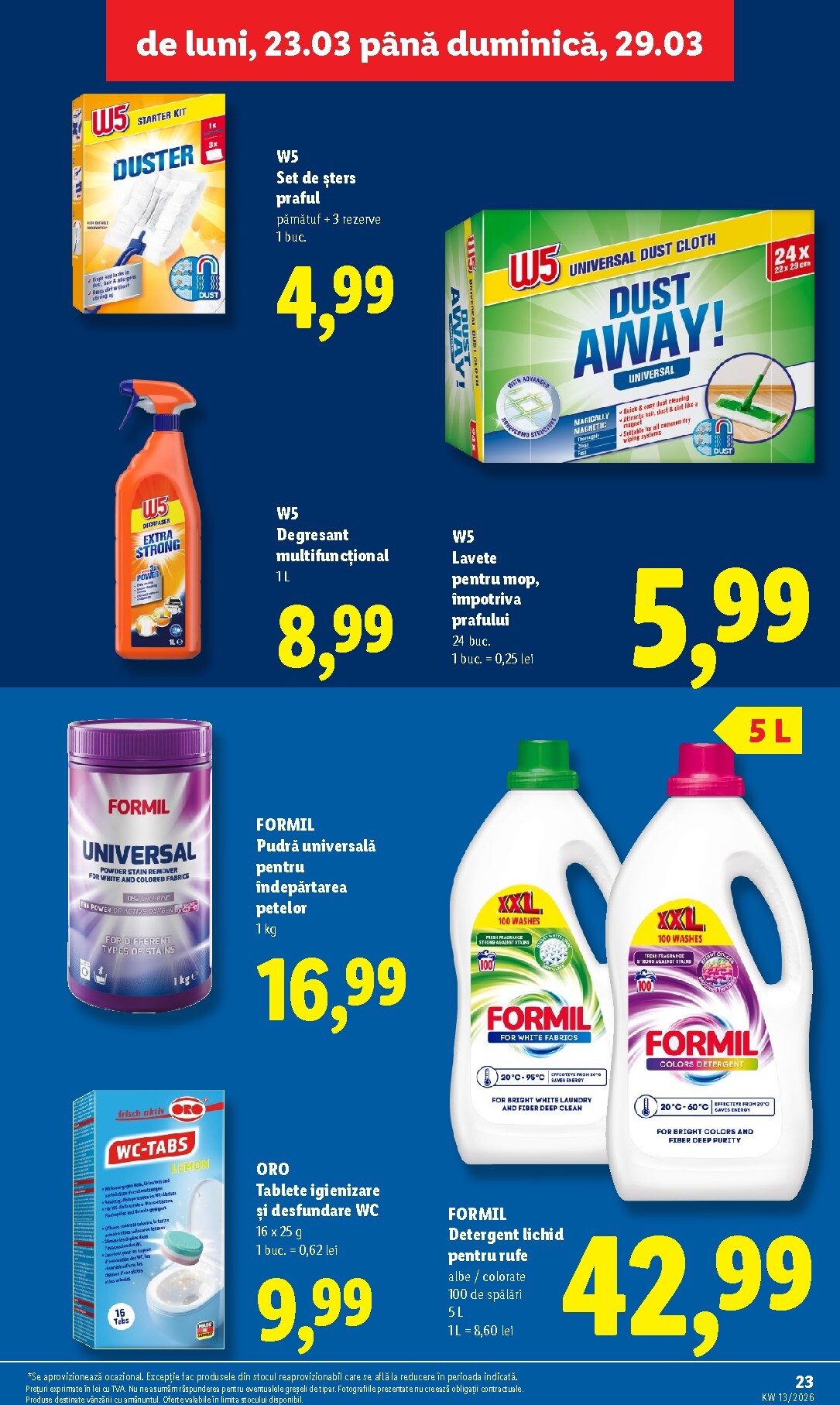 lidl - Catalog Lidl online – oferte valabile din 23.03.2026 - page: 23