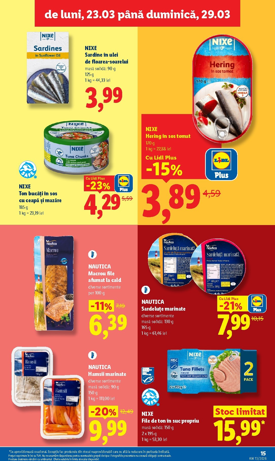 lidl - Catalog Lidl online – oferte valabile din 23.03.2026 - page: 15
