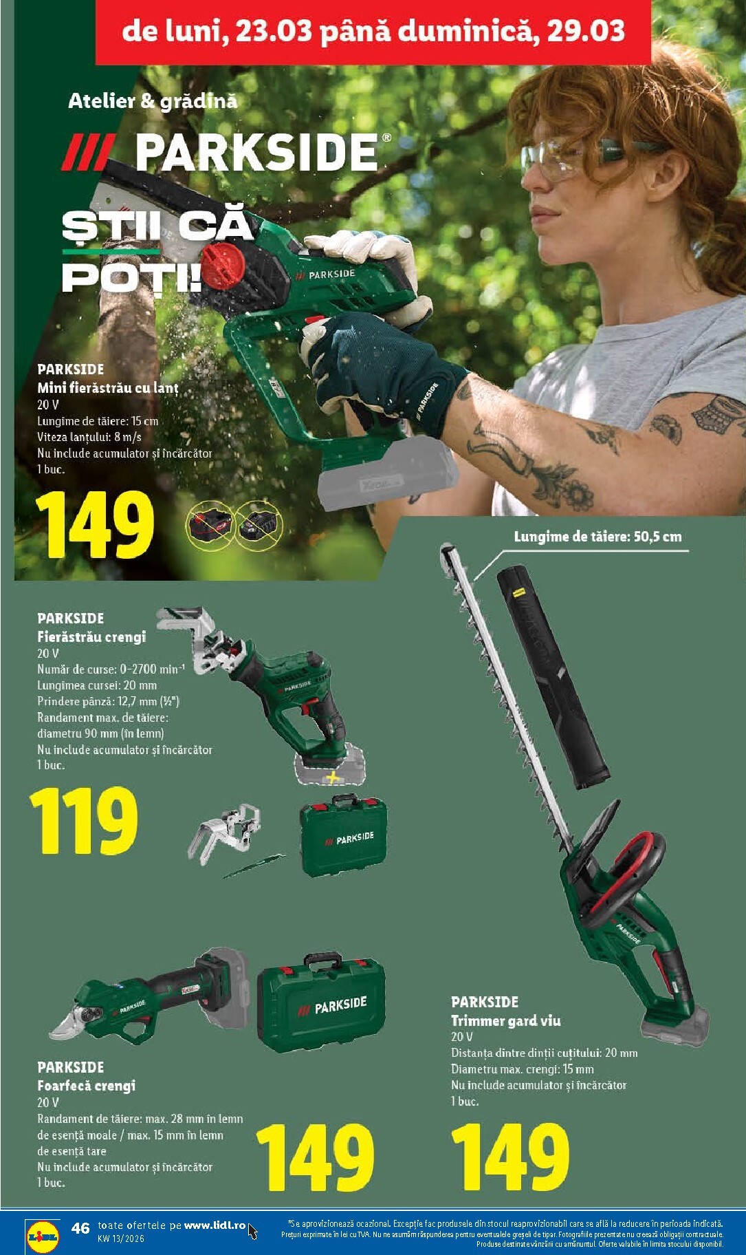 lidl - Catalog Lidl online – oferte valabile din 23.03.2026 - page: 46