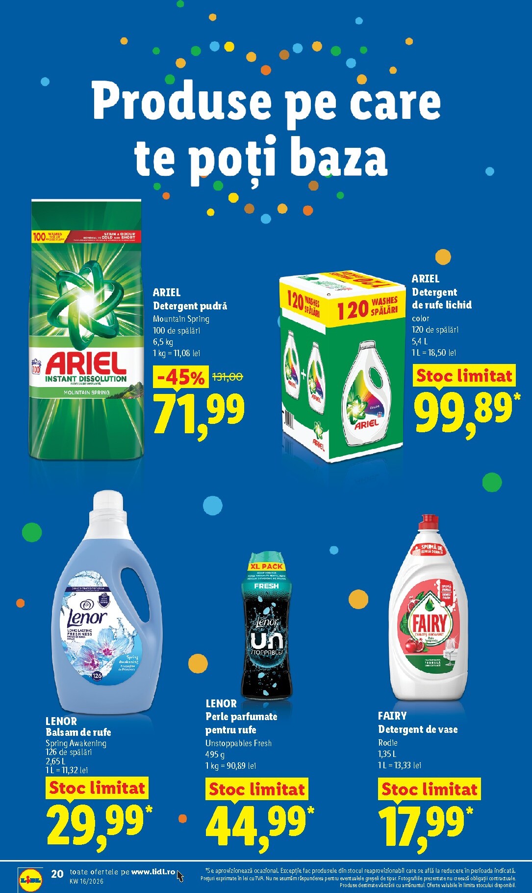 lidl - Lidl pliante pentru săptămâna viitoare de la marți 14.04.2026 până la duminică 19.04.2026 - page: 20
