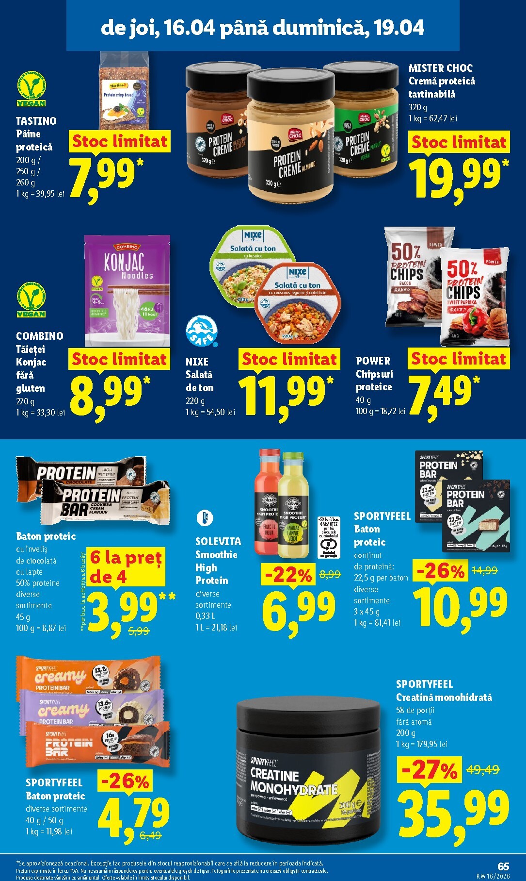 lidl - Lidl pliante pentru săptămâna viitoare de la marți 14.04.2026 până la duminică 19.04.2026 - page: 65