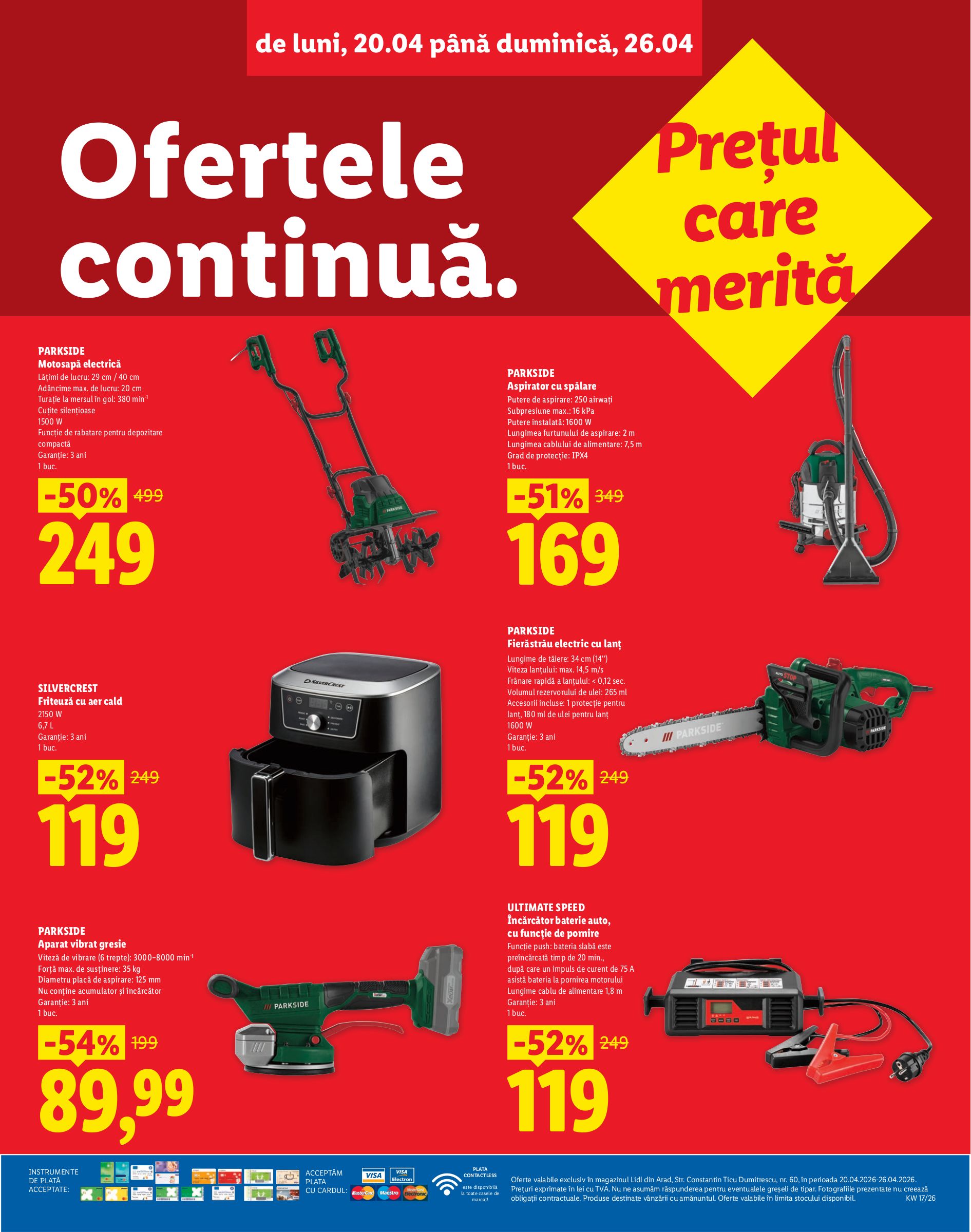 lidl - Lidl - Arad pliante pentru săptămâna viitoare de la luni 20.04.2026 până la duminică 26.04.2026 - page: 4
