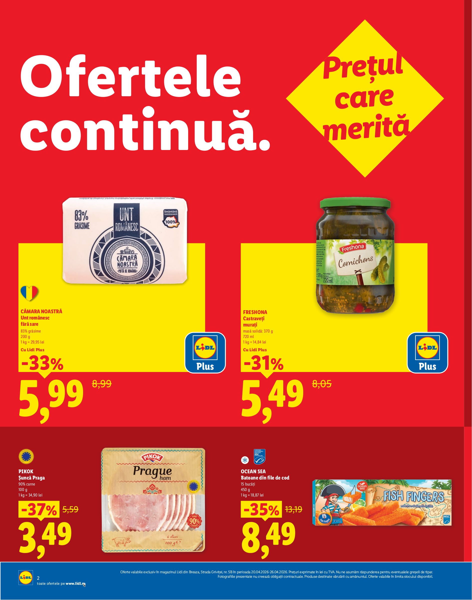 lidl - Lidl - Breaza pliante pentru săptămâna viitoare de la luni 20.04.2026 până la duminică 26.04.2026 - page: 2