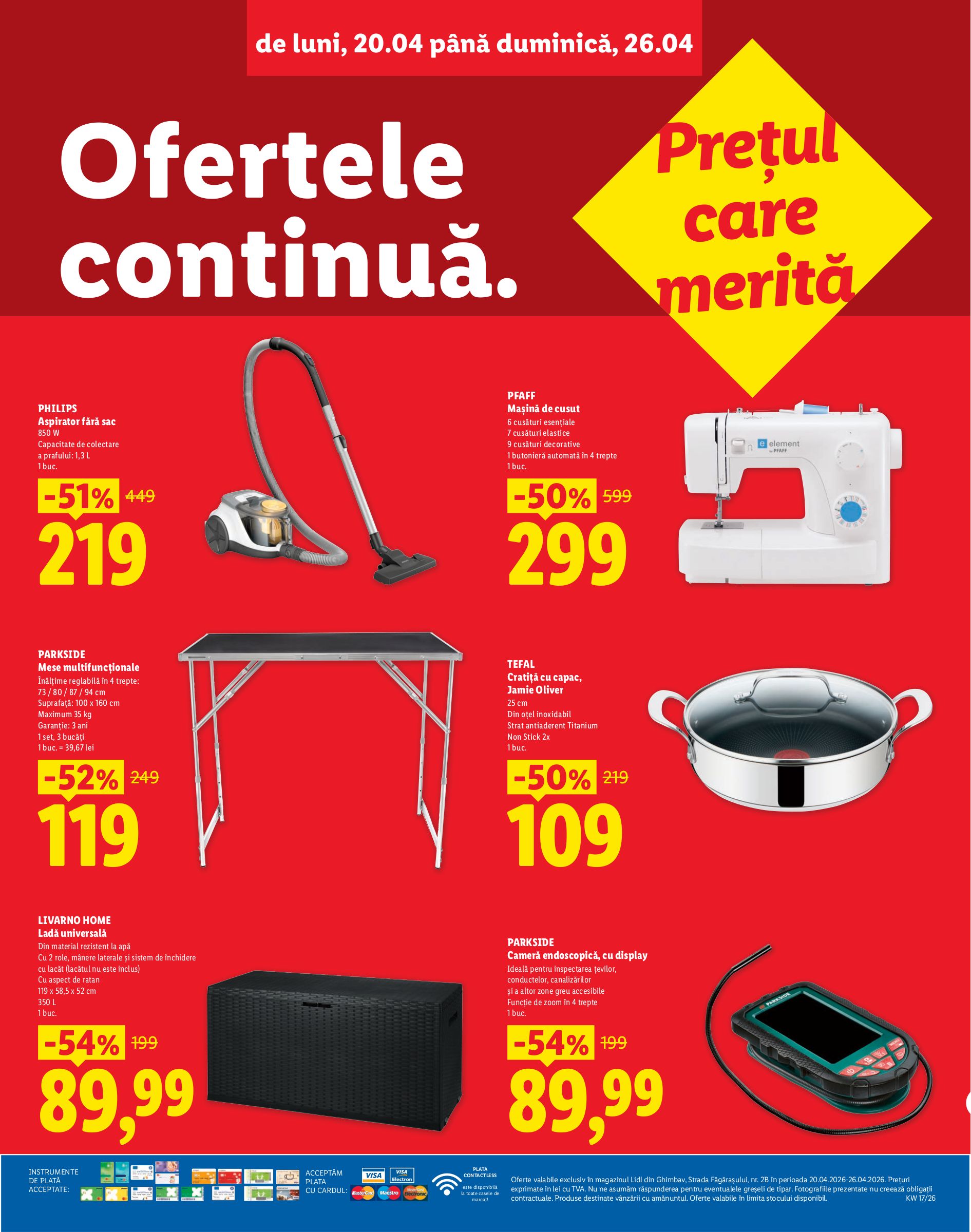 lidl - Lidl - Ghimbav pliante pentru săptămâna viitoare de la luni 20.04.2026 până la duminică 26.04.2026 - page: 4