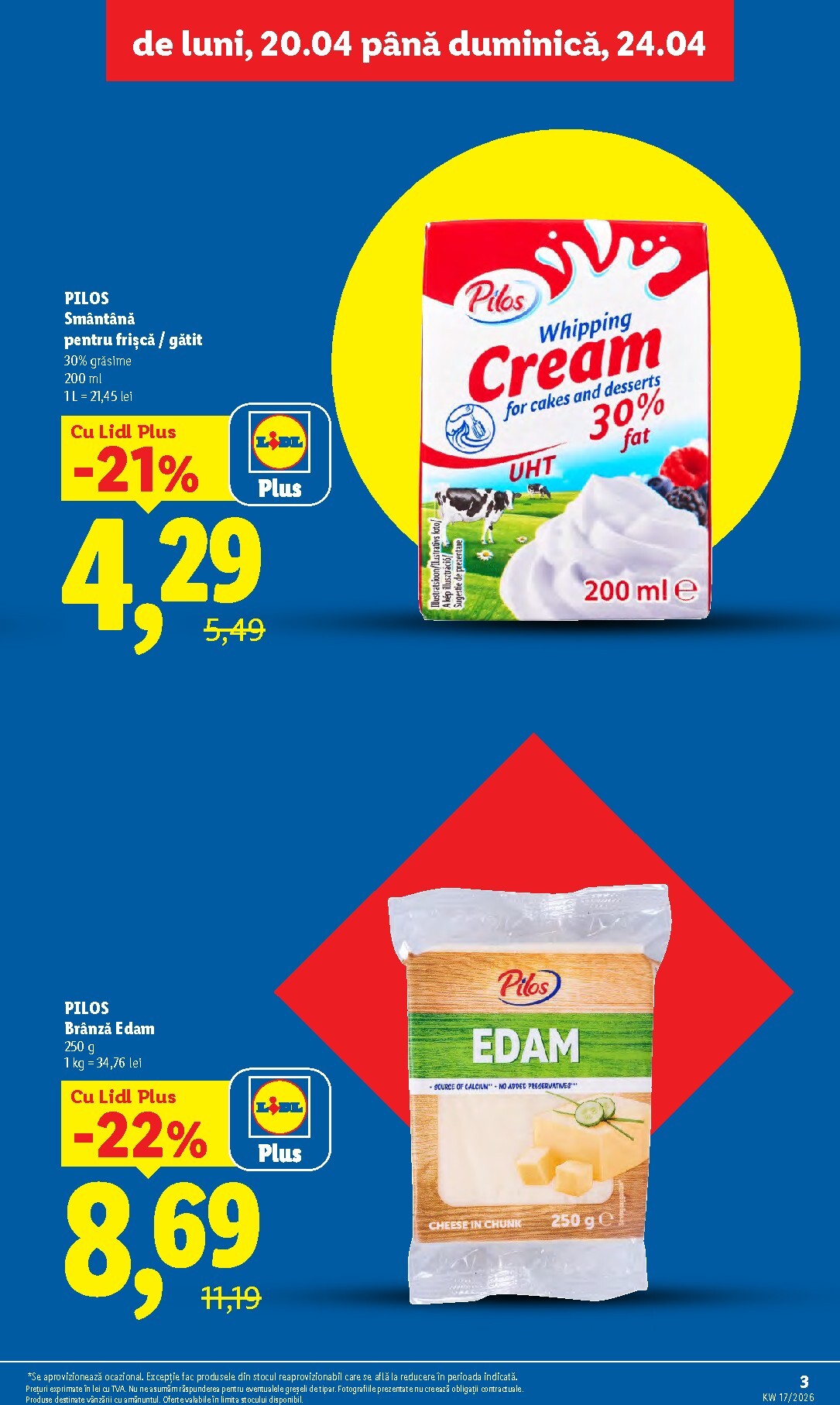 lidl - Lidl pliante pentru săptămâna viitoare de la luni 20.04.2026 până la duminică 26.04.2026 - page: 3