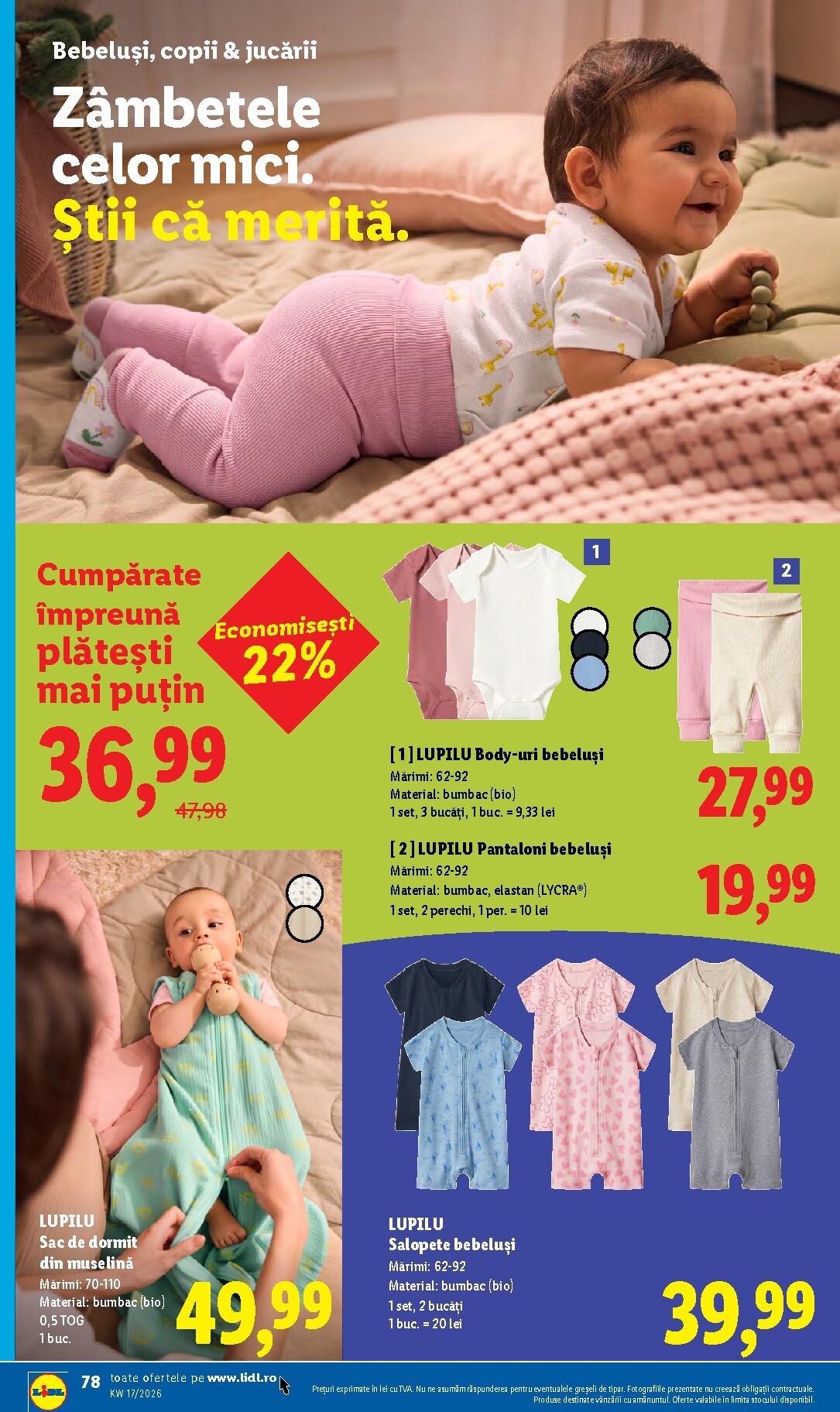 lidl - Lidl pliante pentru săptămâna viitoare de la luni 20.04.2026 până la duminică 26.04.2026 - page: 78