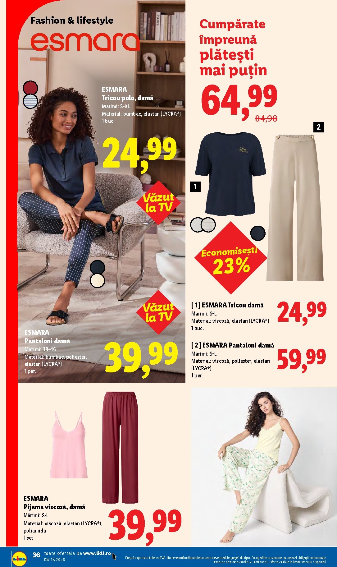 lidl - Lidl pliante pentru săptămâna viitoare de la luni 20.04.2026 până la duminică 26.04.2026 - page: 36