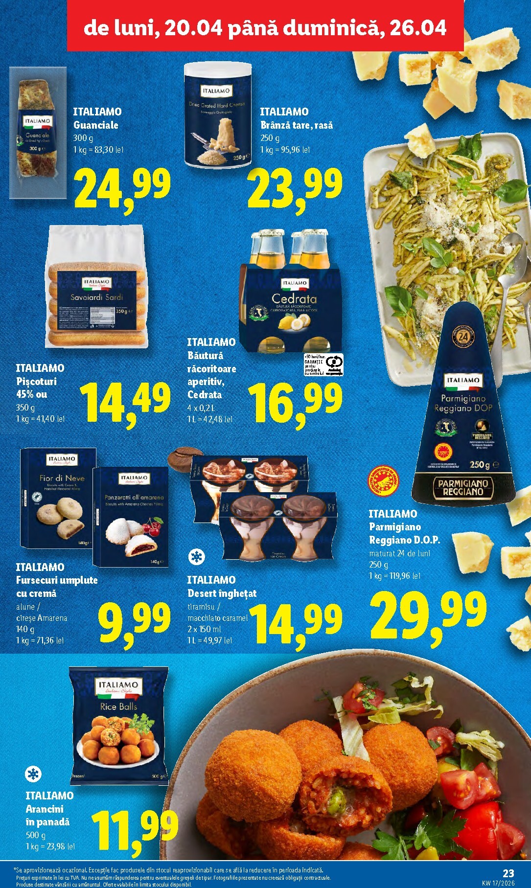 lidl - Lidl pliante pentru săptămâna viitoare de la luni 20.04.2026 până la duminică 26.04.2026 - page: 23