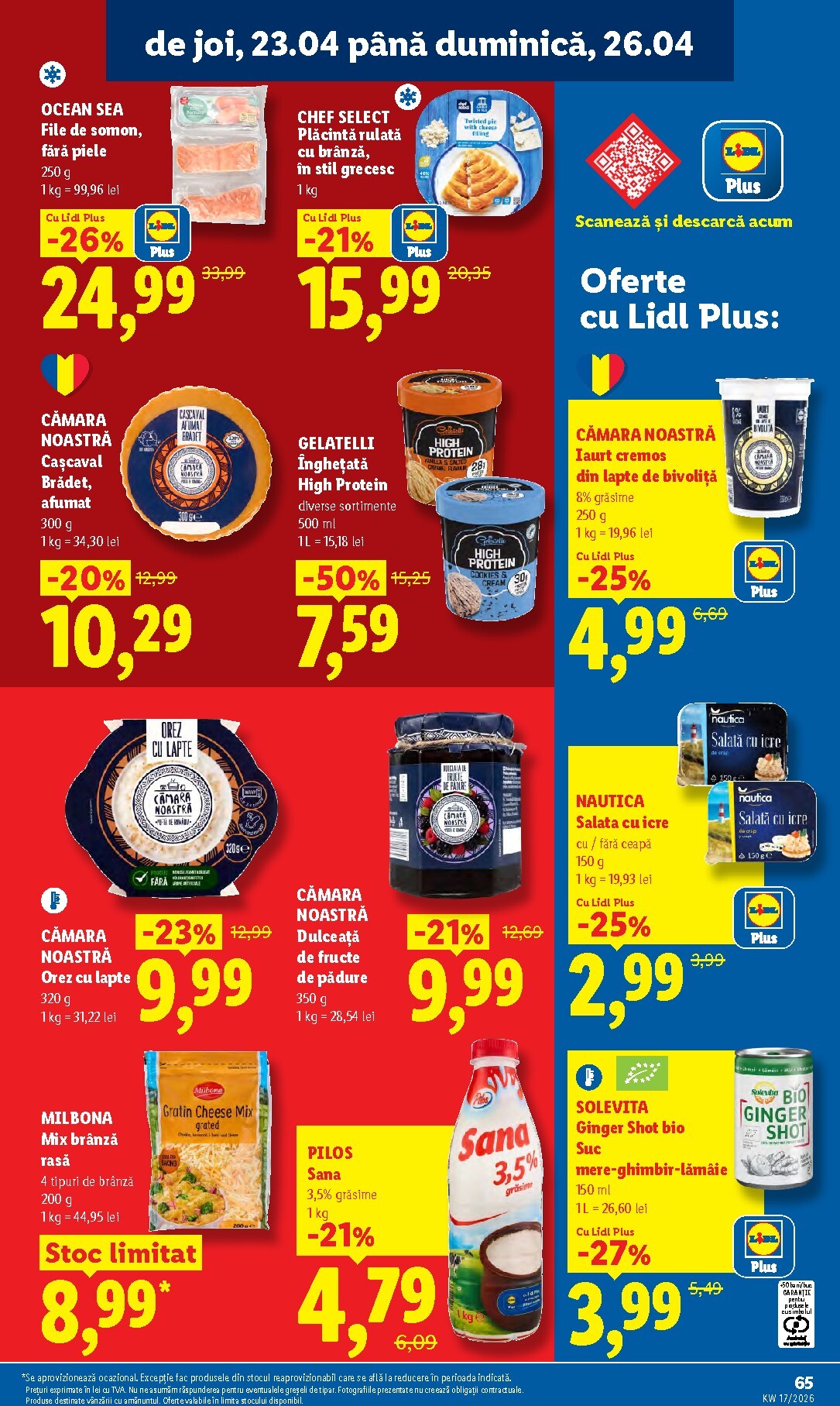 lidl - Lidl pliante pentru săptămâna viitoare de la luni 20.04.2026 până la duminică 26.04.2026 - page: 65