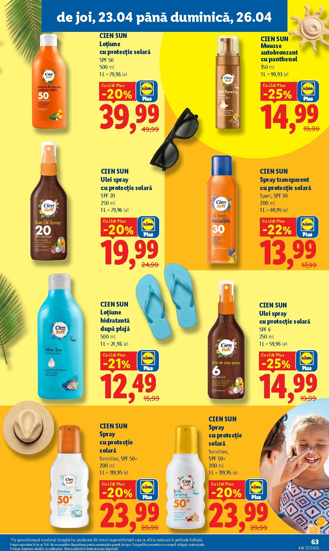 lidl - Lidl pliante pentru săptămâna viitoare de la luni 20.04.2026 până la duminică 26.04.2026 - page: 63