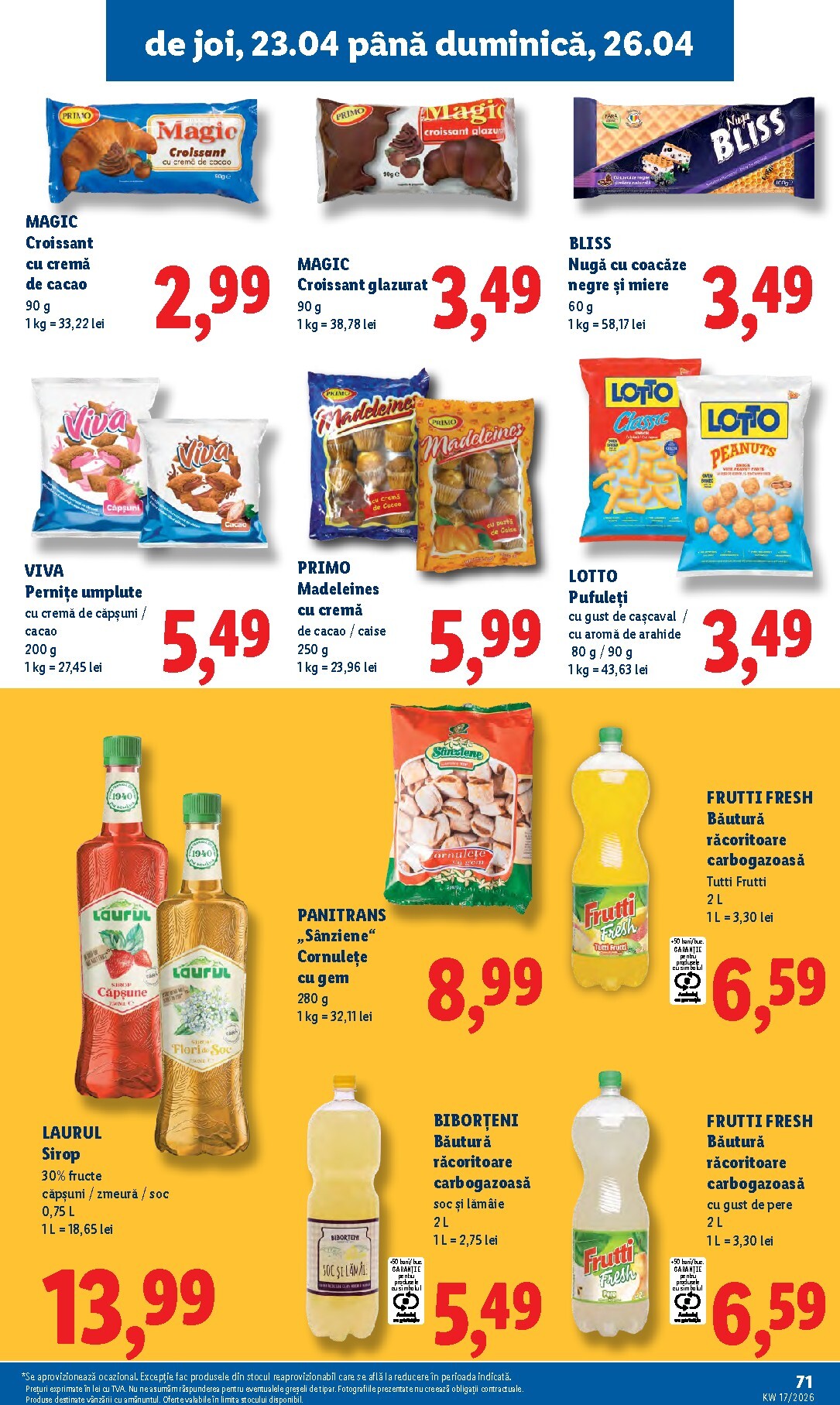 lidl - Lidl pliante pentru săptămâna viitoare de la luni 20.04.2026 până la duminică 26.04.2026 - page: 71