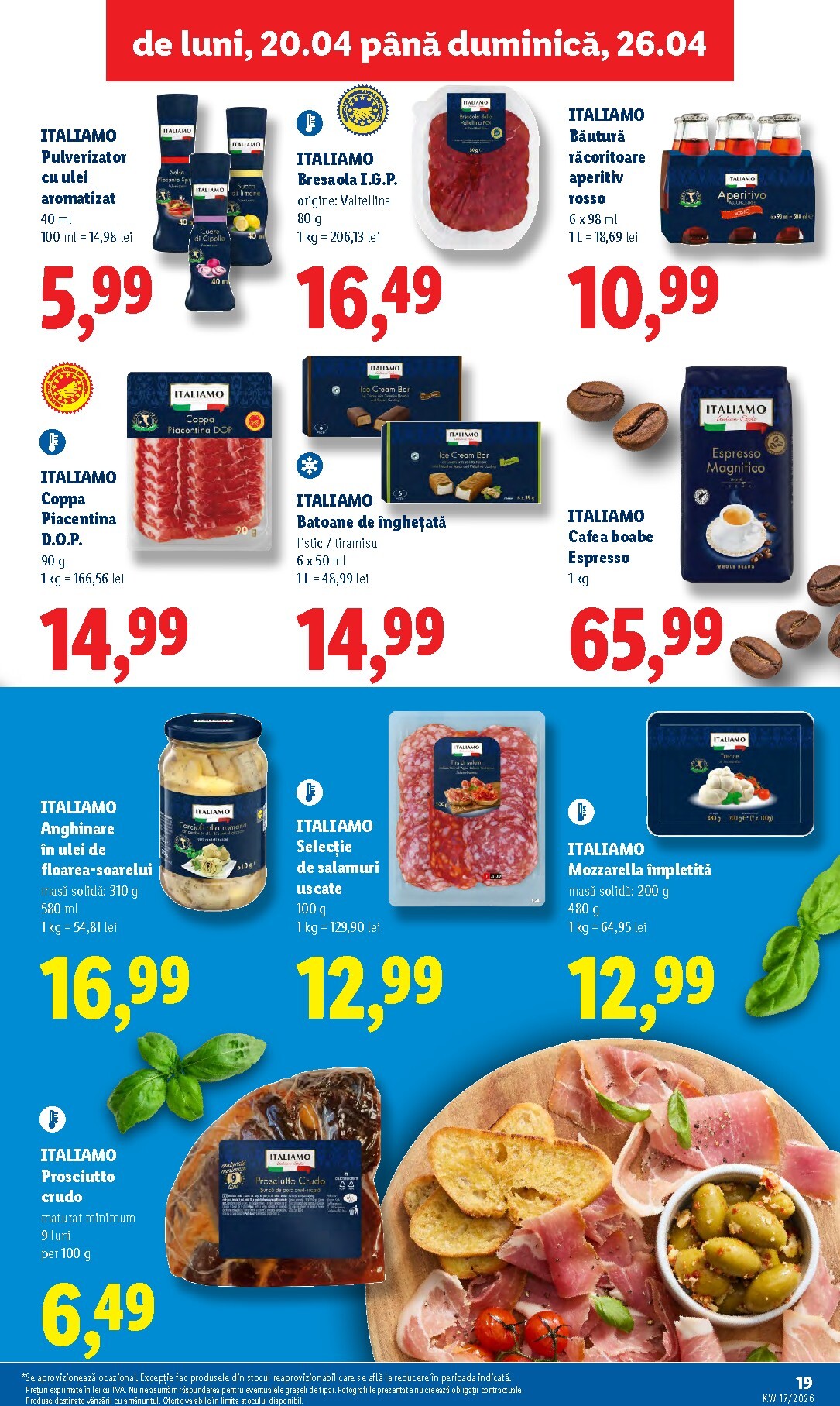 lidl - Lidl pliante pentru săptămâna viitoare de la luni 20.04.2026 până la duminică 26.04.2026 - page: 19