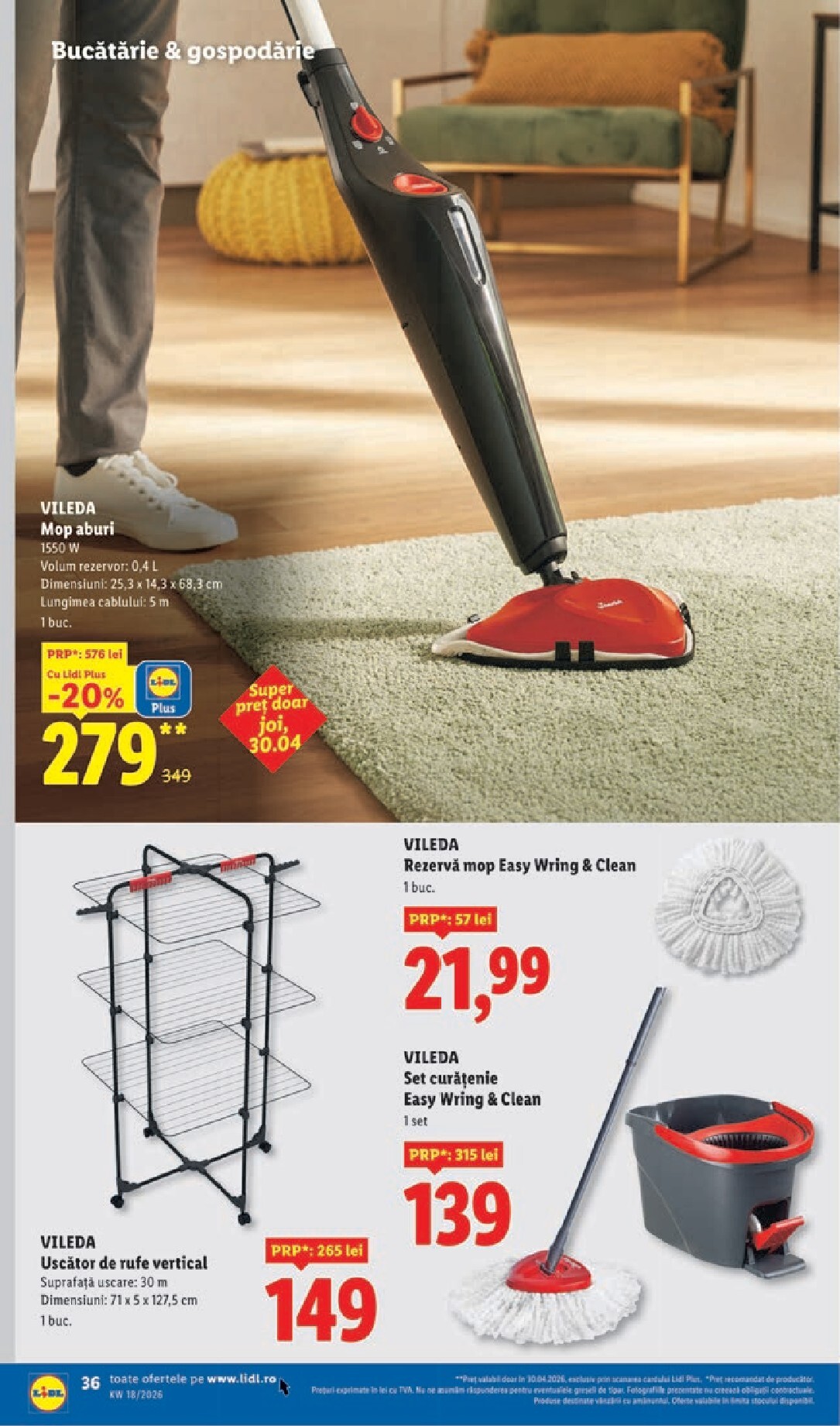 lidl - Lidl pliante pentru săptămâna viitoare de la luni 27.04.2026 până la duminică 03.05.2026 - page: 36