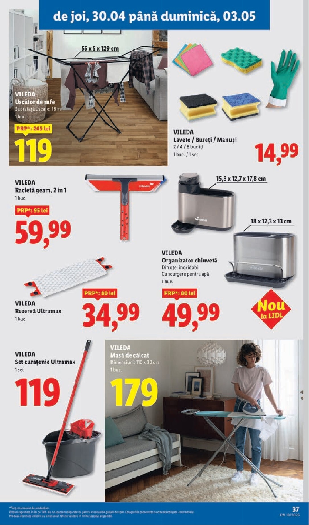 lidl - Lidl pliante pentru săptămâna viitoare de la luni 27.04.2026 până la duminică 03.05.2026 - page: 37