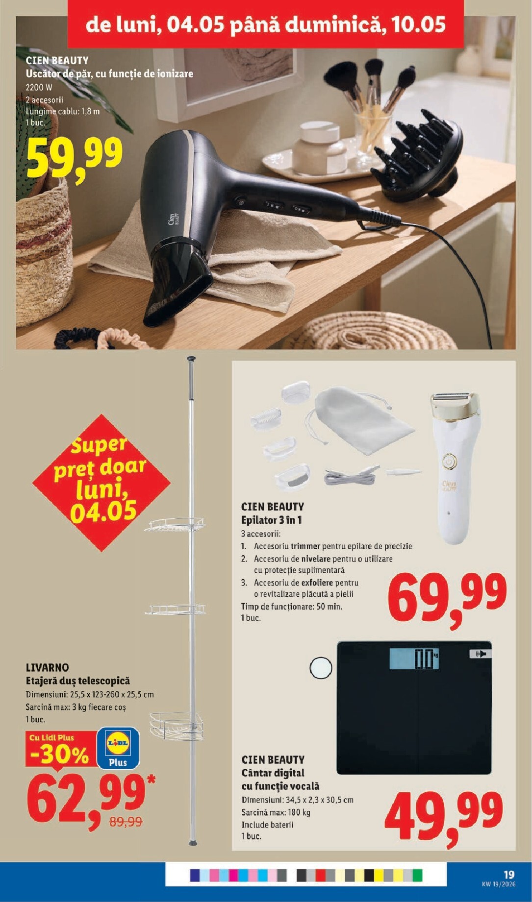 lidl - Lidl pliante pentru săptămâna viitoare de la luni 04.05.2026 până la duminică 10.05.2026 - page: 19