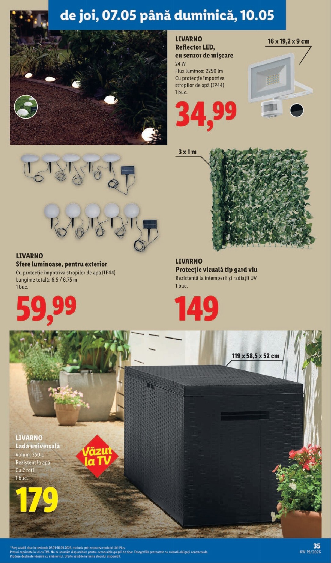 lidl - Lidl pliante pentru săptămâna viitoare de la luni 04.05.2026 până la duminică 10.05.2026 - page: 35