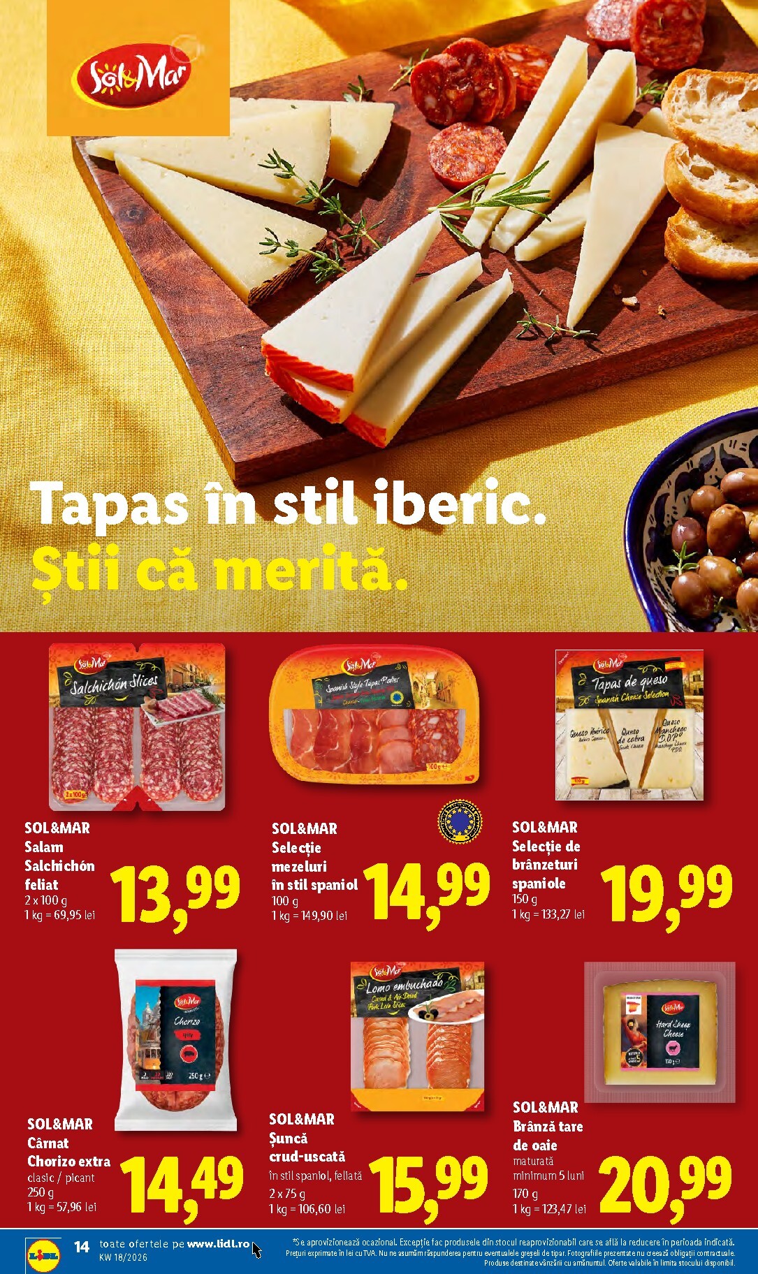 lidl - Brosura Lidl valabilă de la luni 27.04.2026 până la duminică 03.05.2026 - page: 14