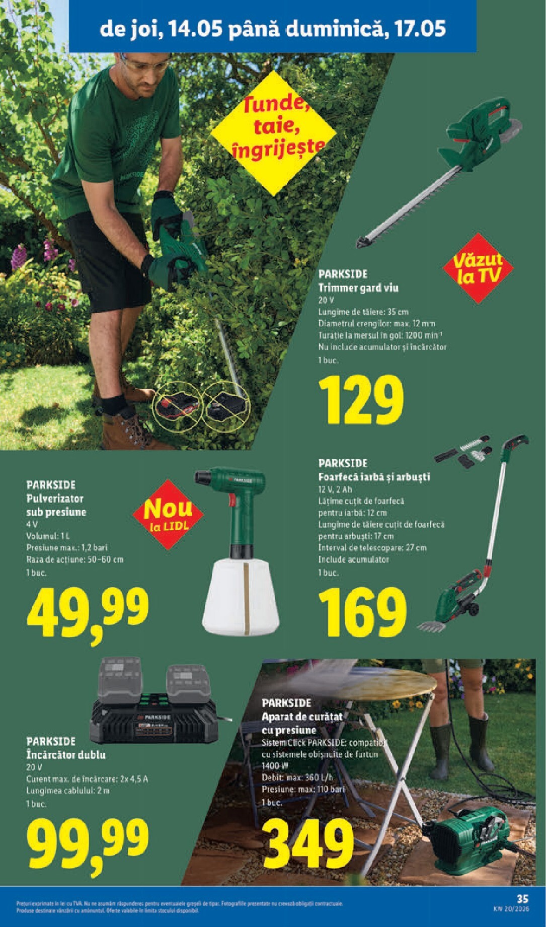 lidl - Lidl pliante pentru săptămâna viitoare de la luni 11.05.2026 până la duminică 17.05.2026 - page: 35