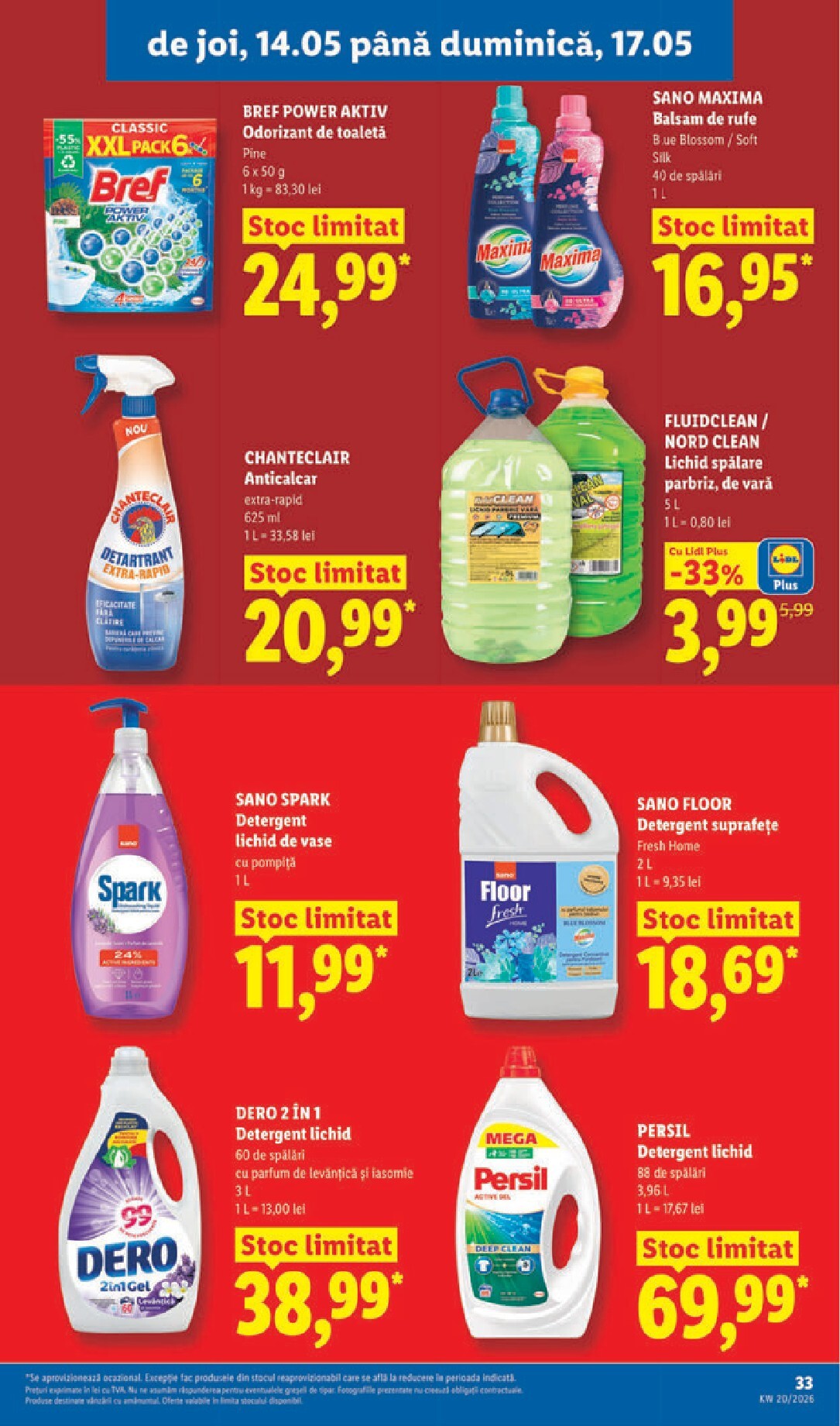 lidl - Lidl pliante pentru săptămâna viitoare de la luni 11.05.2026 până la duminică 17.05.2026 - page: 33