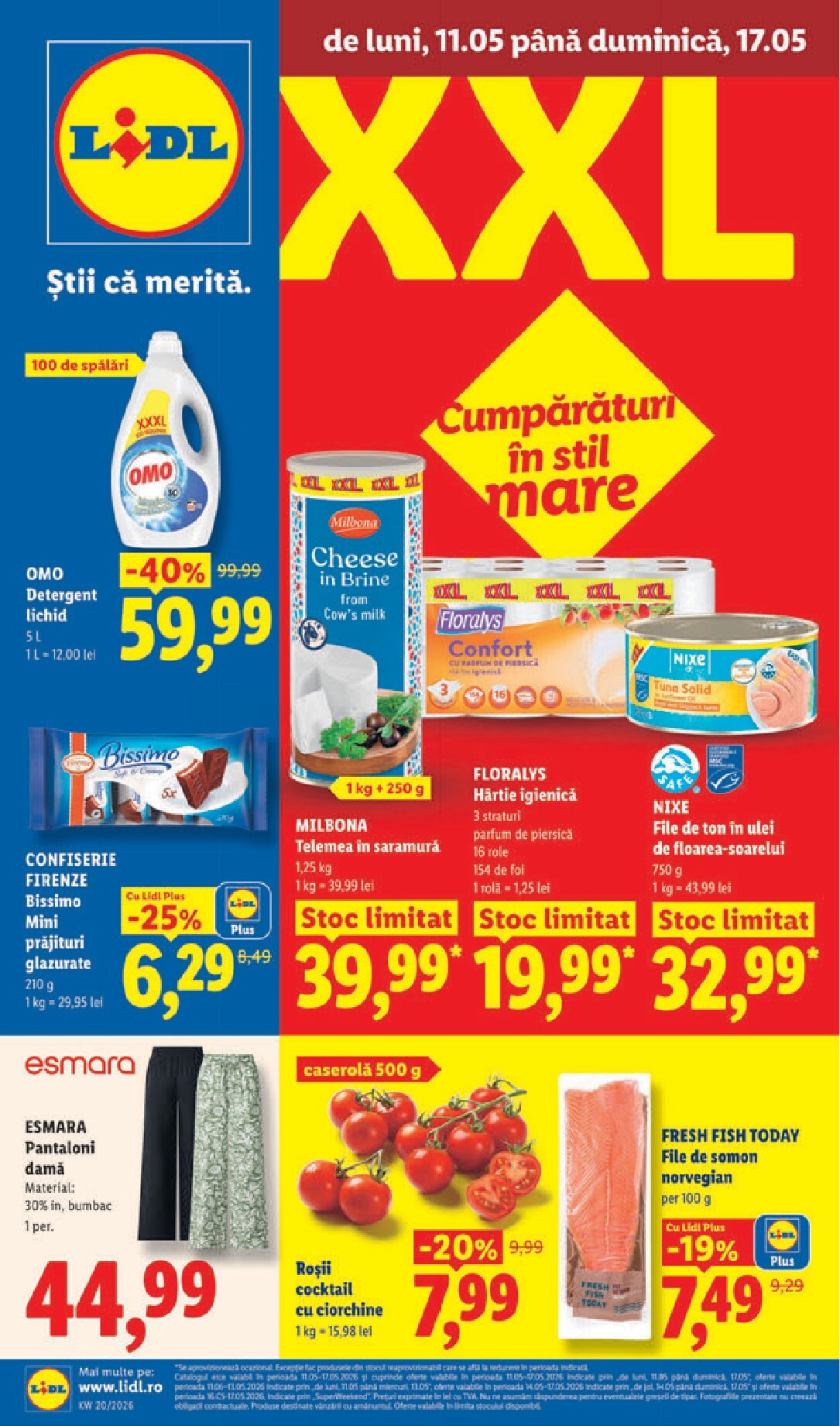 lidl - Lidl pliante pentru săptămâna viitoare de la luni 11.05.2026 până la duminică 17.05.2026