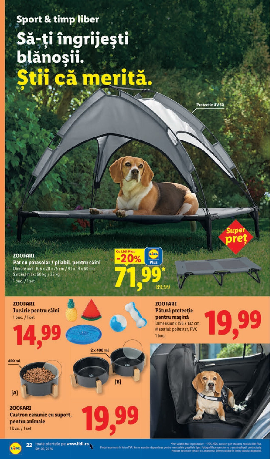 lidl - Lidl pliante pentru săptămâna viitoare de la luni 11.05.2026 până la duminică 17.05.2026 - page: 22