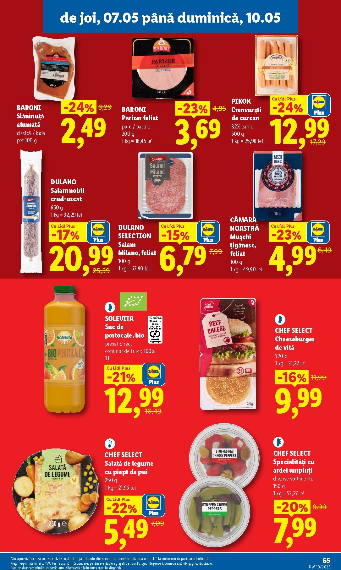 lidl - Brosura Lidl valabilă de la luni 04.05.2026 până la duminică 10.05.2026 - page: 65