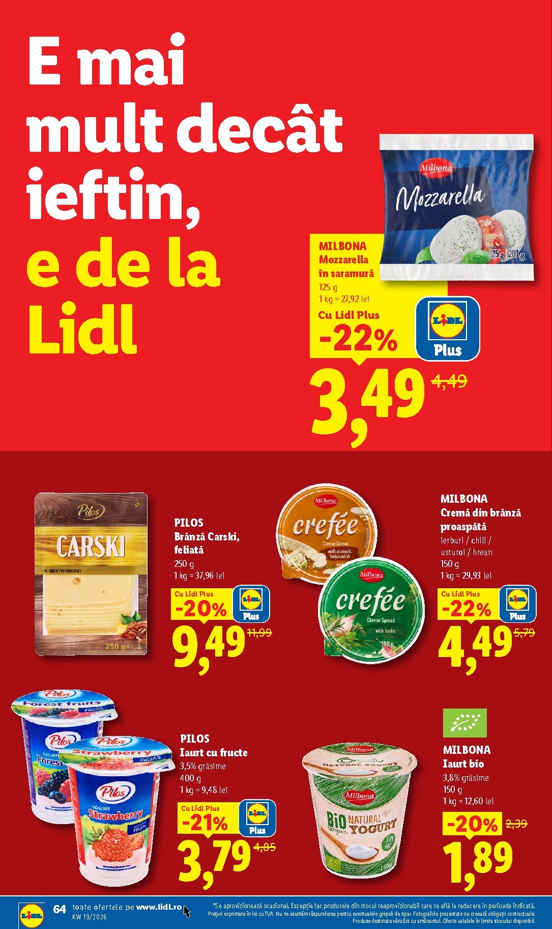 lidl - Brosura Lidl valabilă de la luni 04.05.2026 până la duminică 10.05.2026 - page: 64