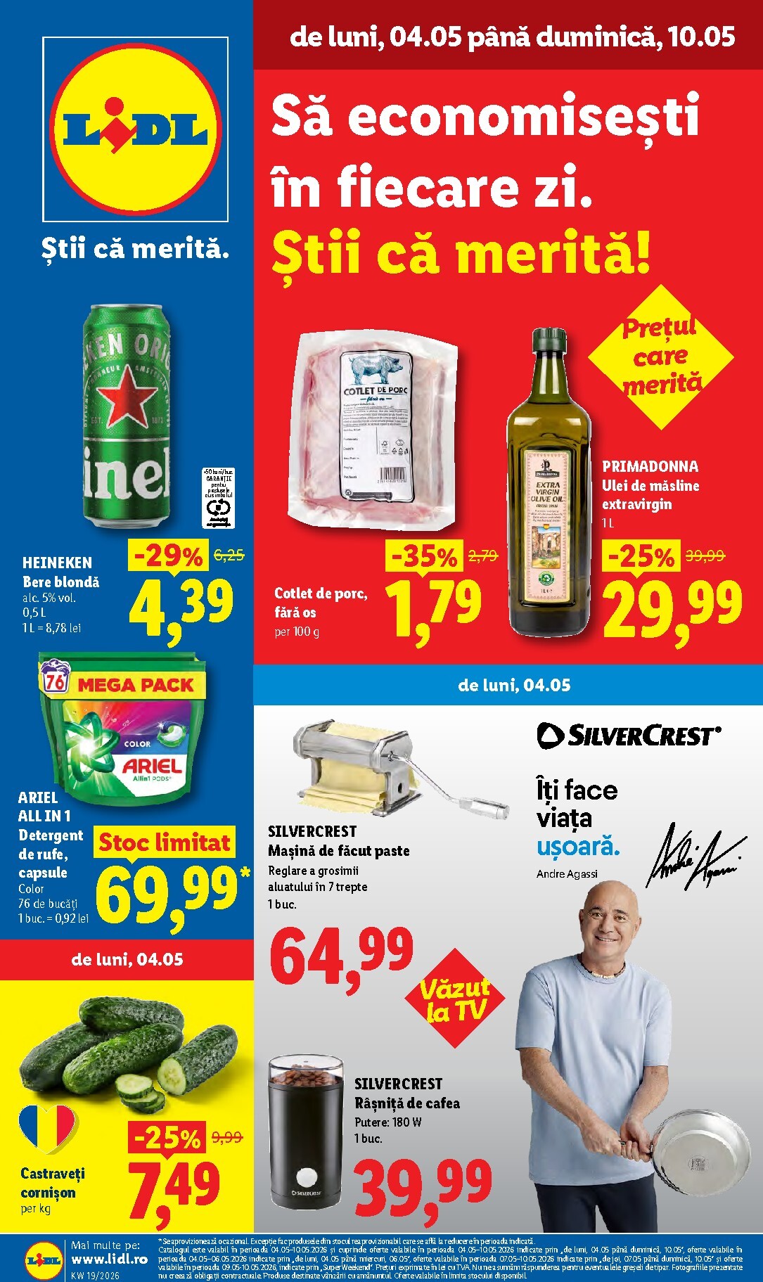 lidl - Brosura Lidl valabilă de la luni 04.05.2026 până la duminică 10.05.2026 - page: 1