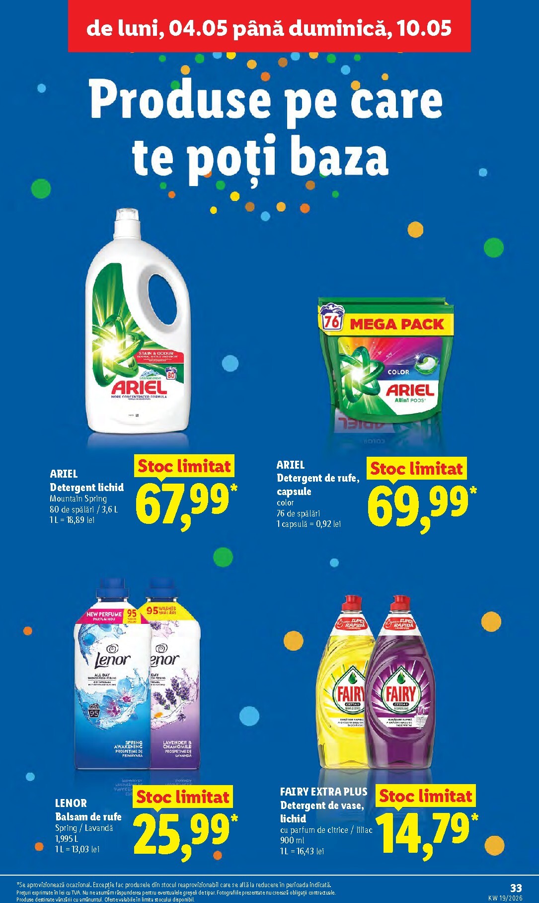lidl - Brosura Lidl valabilă de la luni 04.05.2026 până la duminică 10.05.2026 - page: 33