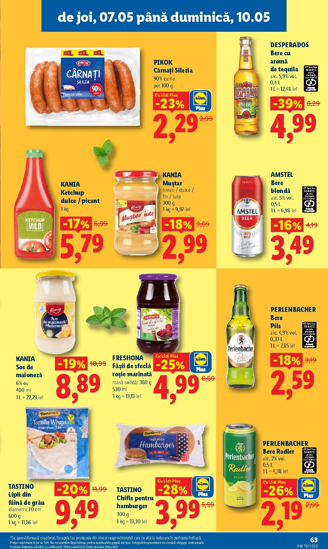 lidl - Brosura Lidl valabilă de la luni 04.05.2026 până la duminică 10.05.2026 - page: 63