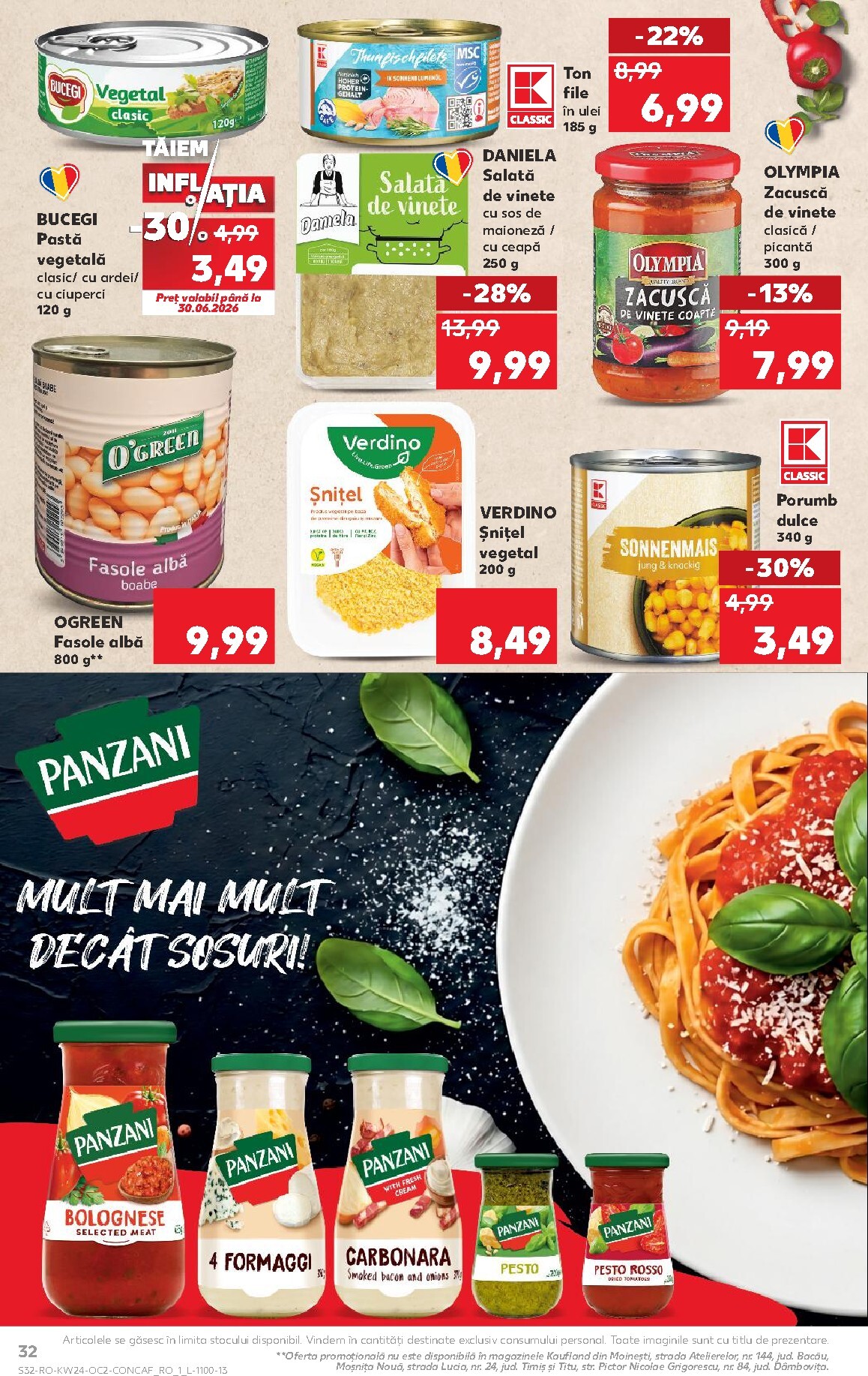 kaufland - Kaufland pliante pentru săptămâna viitoare de la miercuri 10.06.2026 până la marți 16.06.2026 - page: 32