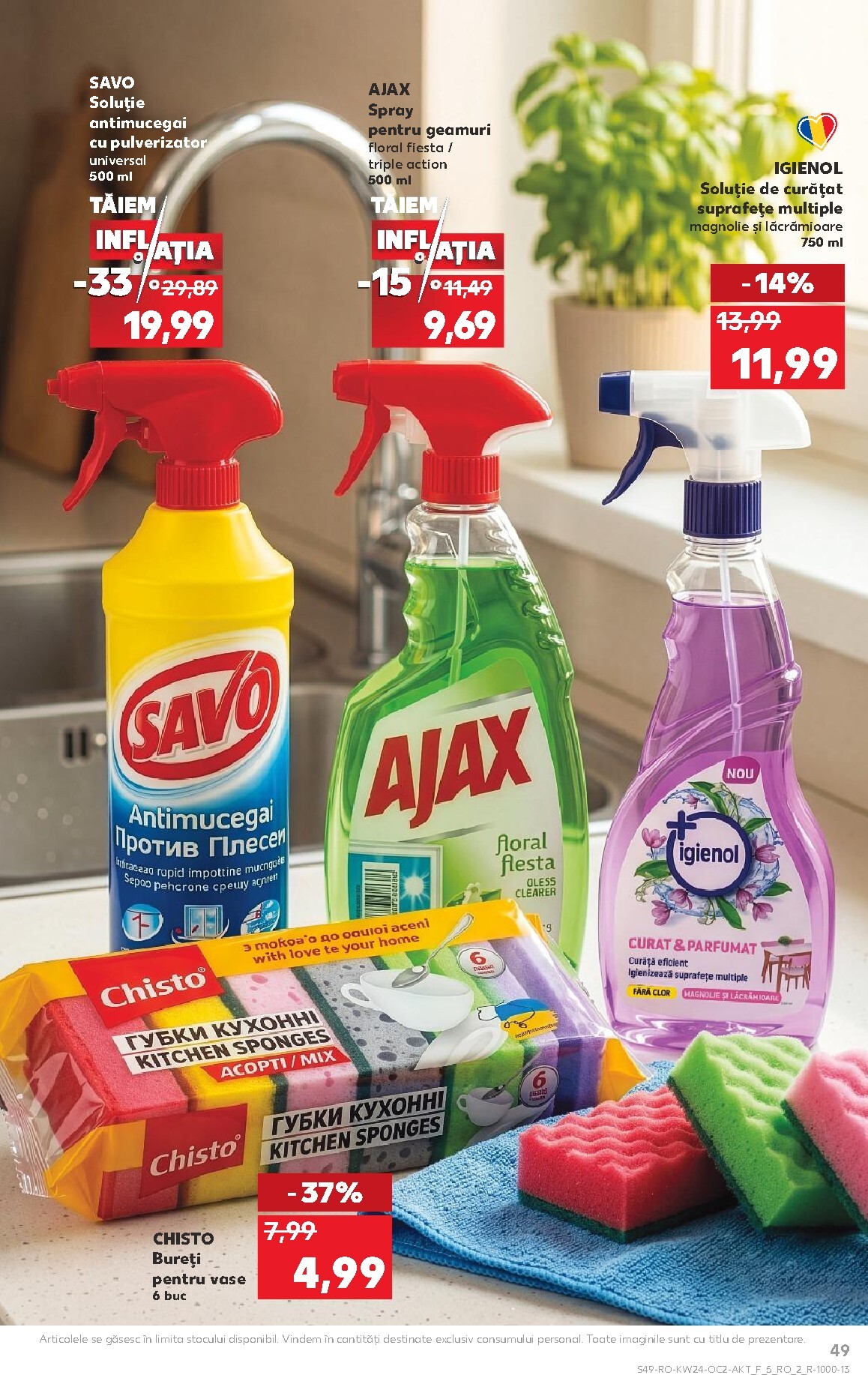 kaufland - Kaufland pliante pentru săptămâna viitoare de la miercuri 10.06.2026 până la marți 16.06.2026 - page: 49
