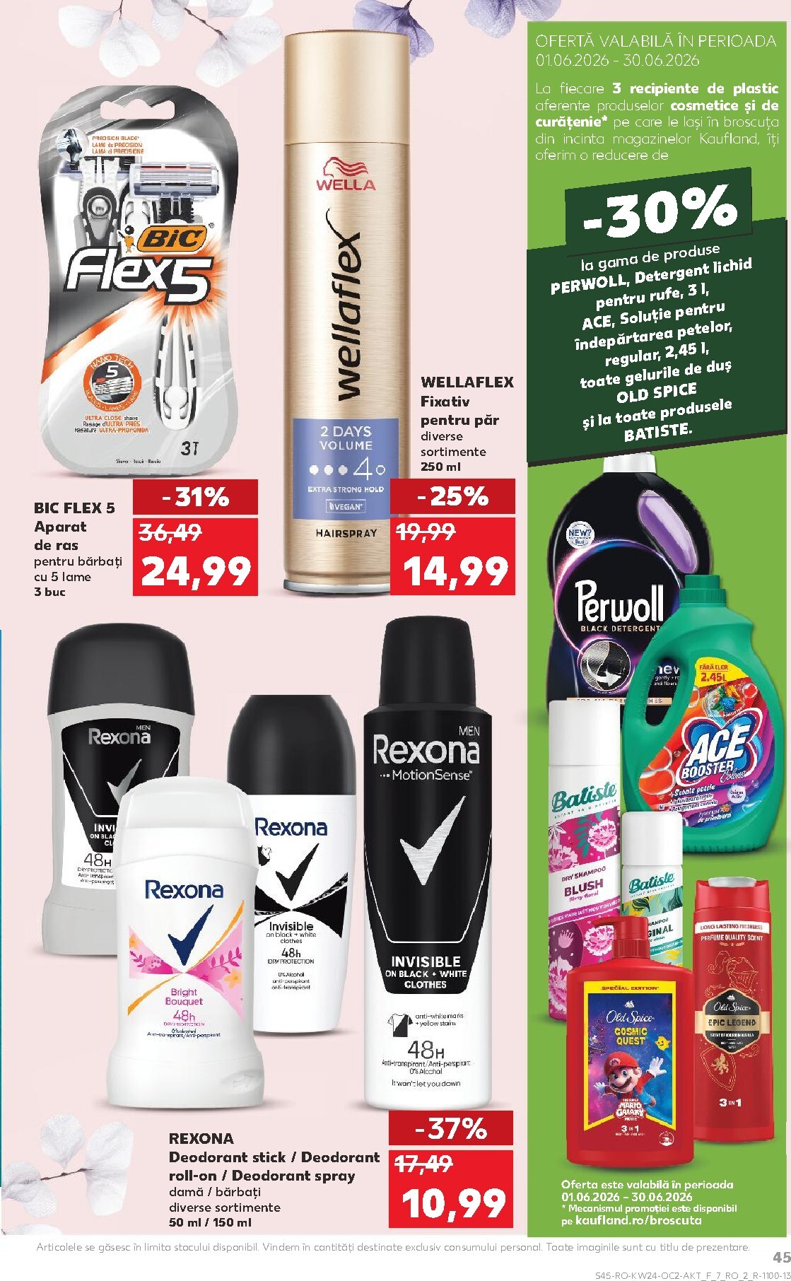 kaufland - Kaufland pliante pentru săptămâna viitoare de la miercuri 10.06.2026 până la marți 16.06.2026 - page: 45