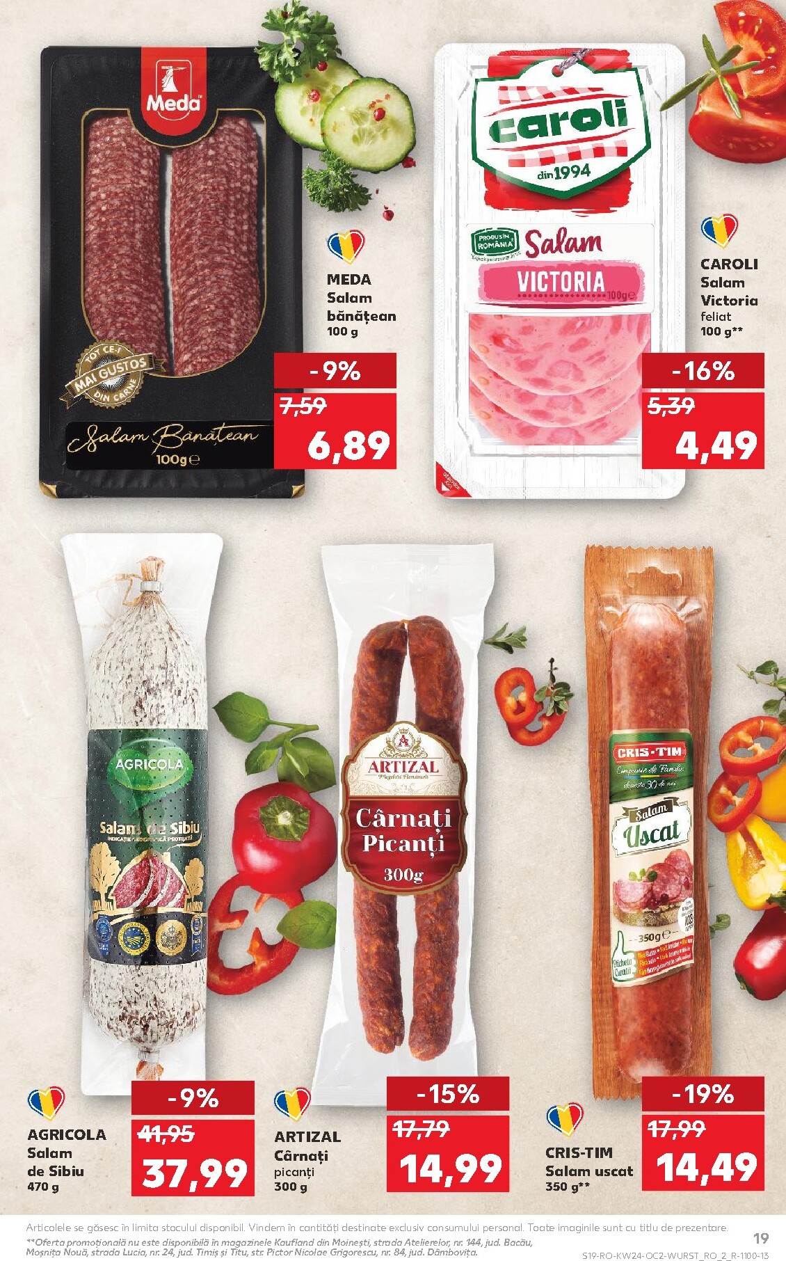 kaufland - Kaufland pliante pentru săptămâna viitoare de la miercuri 10.06.2026 până la marți 16.06.2026 - page: 19