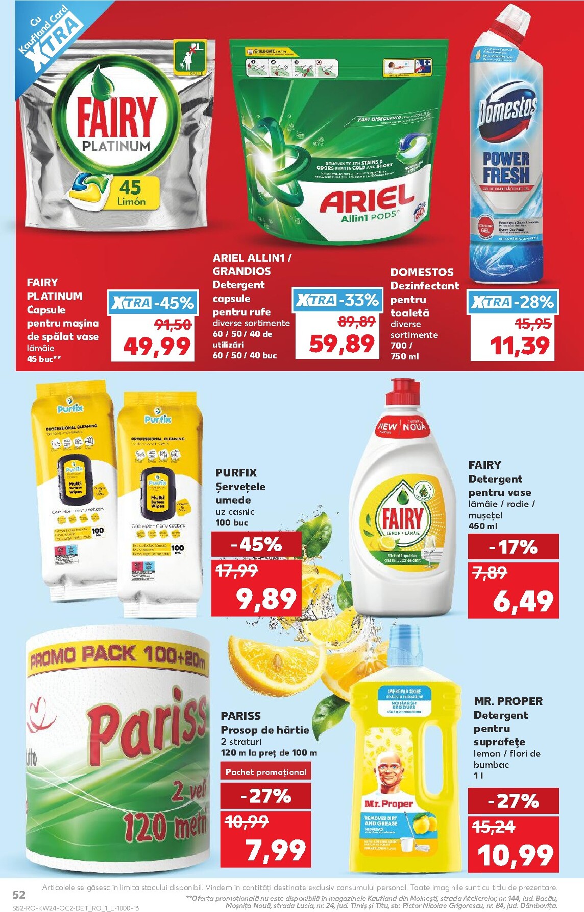 kaufland - Kaufland pliante pentru săptămâna viitoare de la miercuri 10.06.2026 până la marți 16.06.2026 - page: 52