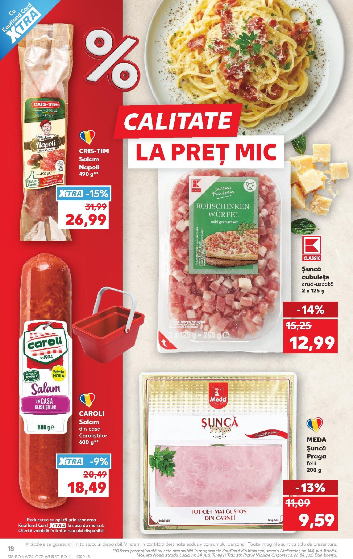 kaufland - Kaufland pliante pentru săptămâna viitoare de la miercuri 10.06.2026 până la marți 16.06.2026 - page: 18