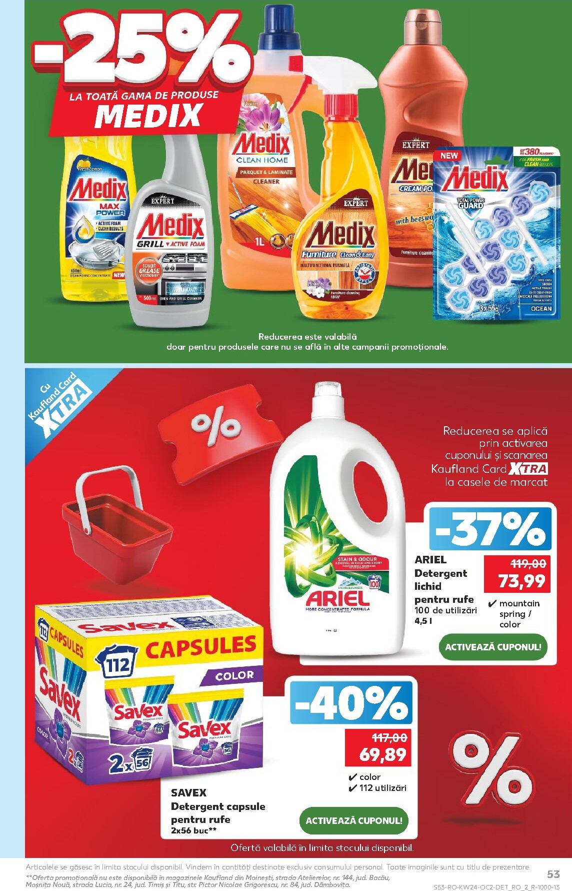 kaufland - Kaufland pliante pentru săptămâna viitoare de la miercuri 10.06.2026 până la marți 16.06.2026 - page: 53
